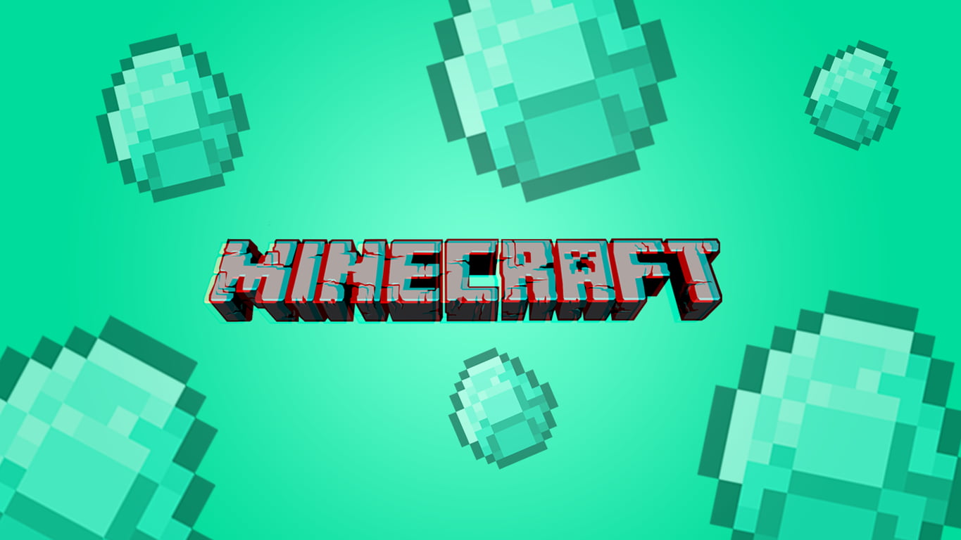 Diamonds Minecraft Wallpaper 4k , HD Wallpaper & Backgrounds