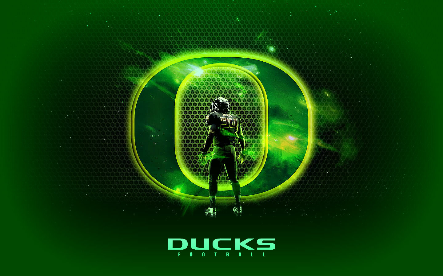 Oregon Ducks Logo Football Wallpaper Widescreen - Oregon Ducks , HD Wallpaper & Backgrounds