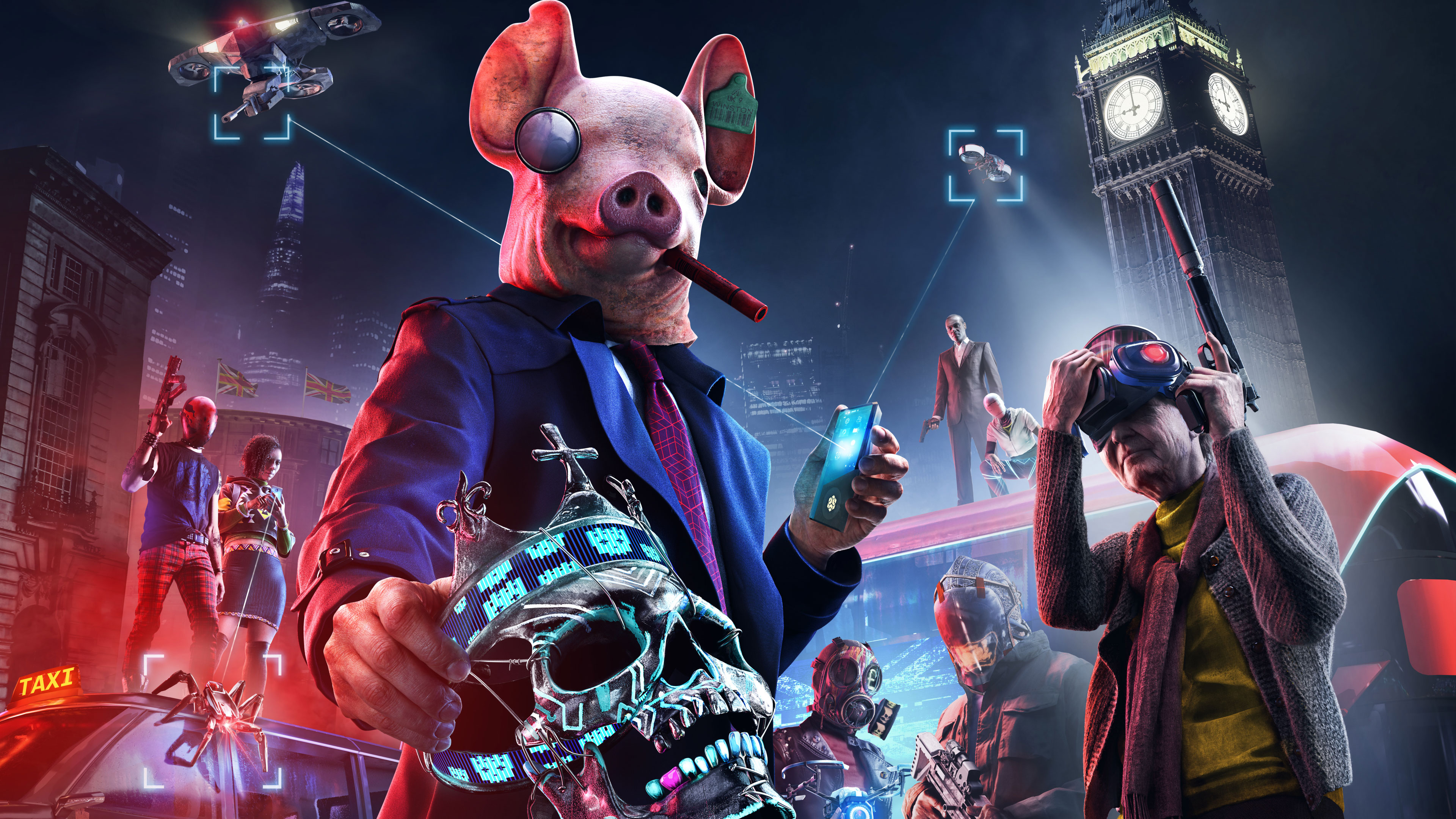 Watch Dogs Legion Wallpaper 4k , HD Wallpaper & Backgrounds