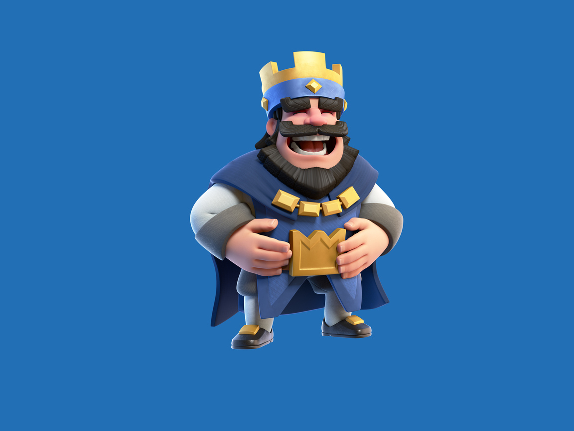 Clash Royale King , HD Wallpaper & Backgrounds