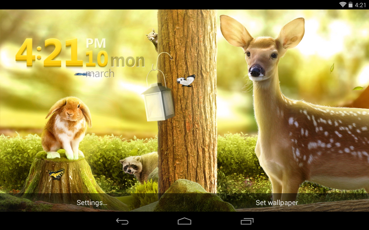 Flora Park Summer - Deer , HD Wallpaper & Backgrounds