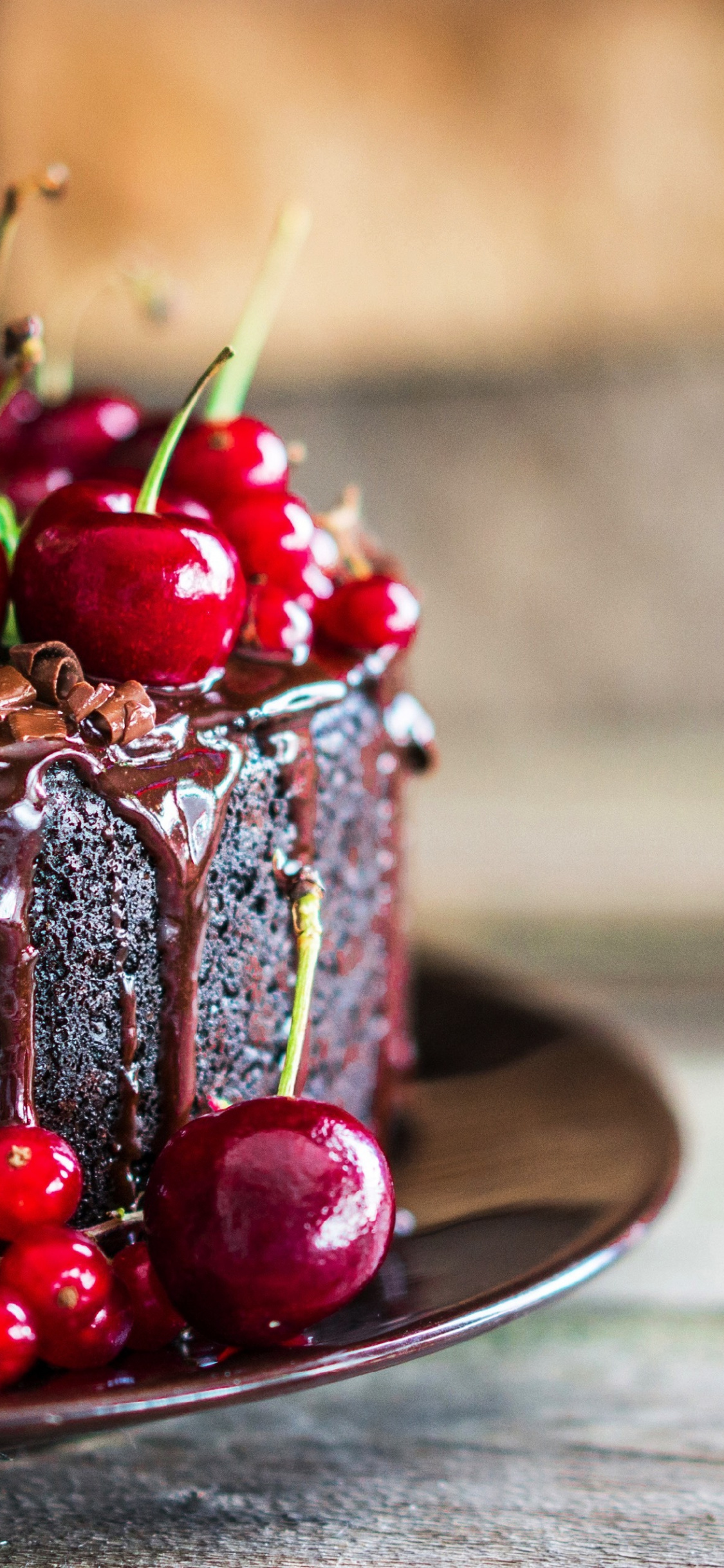Cherries, Chocolate, Cake, Food, Wallpaper , HD Wallpaper & Backgrounds