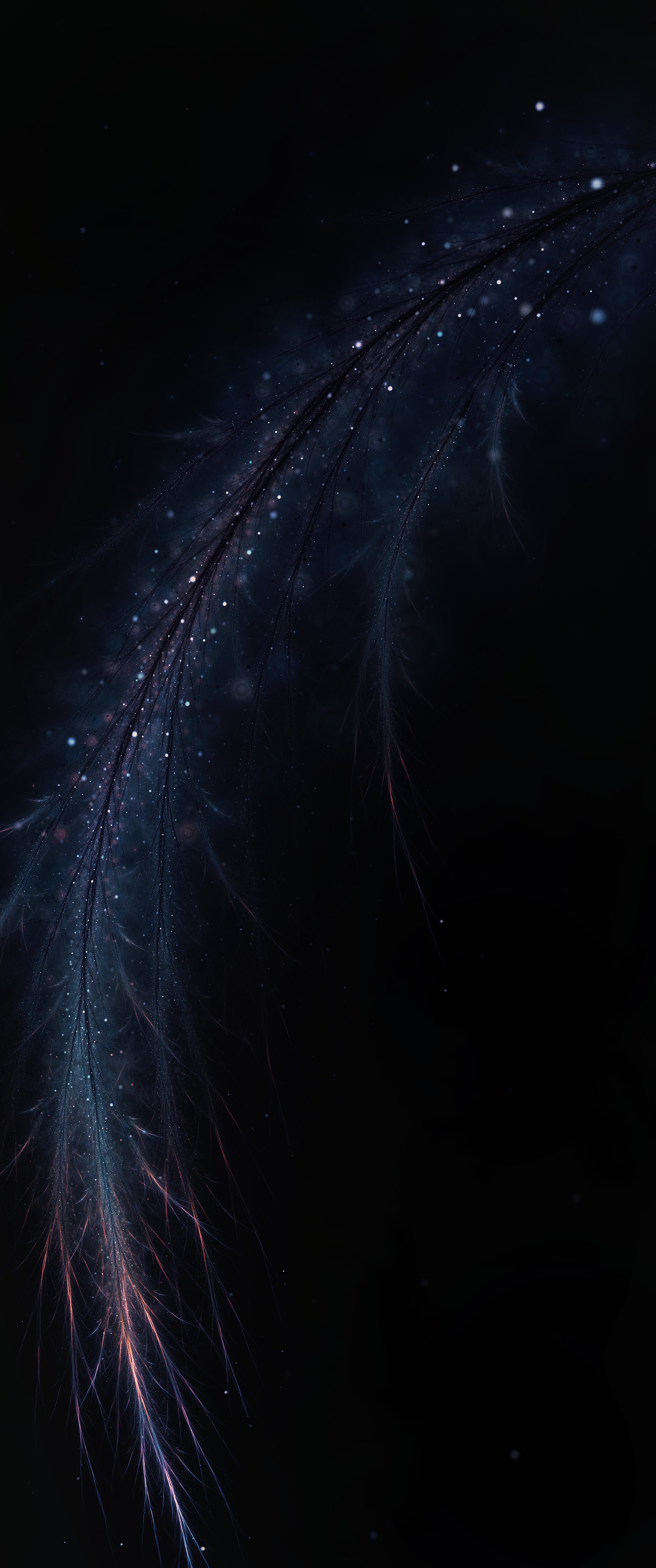 Wallpaper Fractal, Shine, Feather, Branch, Dark - Dark Wallpaper Hd Download , HD Wallpaper & Backgrounds