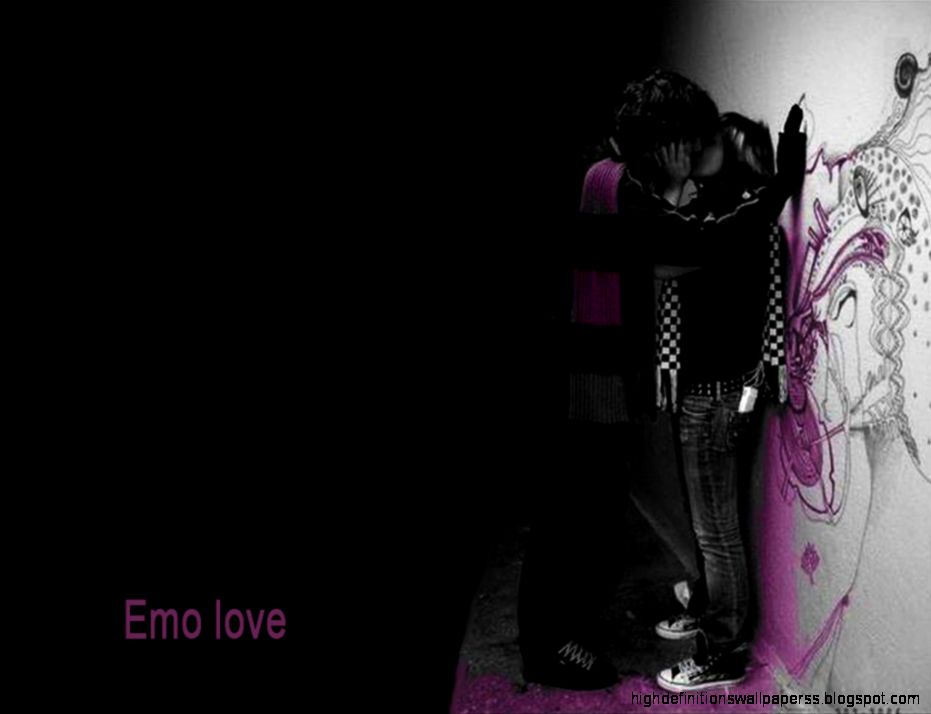 Love Emo Wallpaper Desktop Backgrounds - Love Her But She Loves Someone Else , HD Wallpaper & Backgrounds