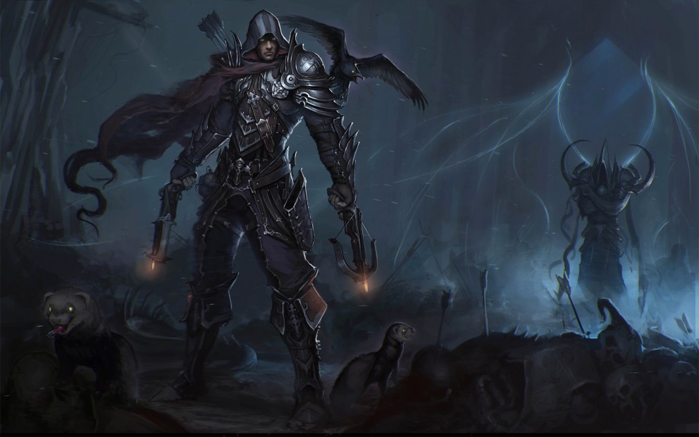 Diablo 3 Wallpaper Demon Hunter , HD Wallpaper & Backgrounds