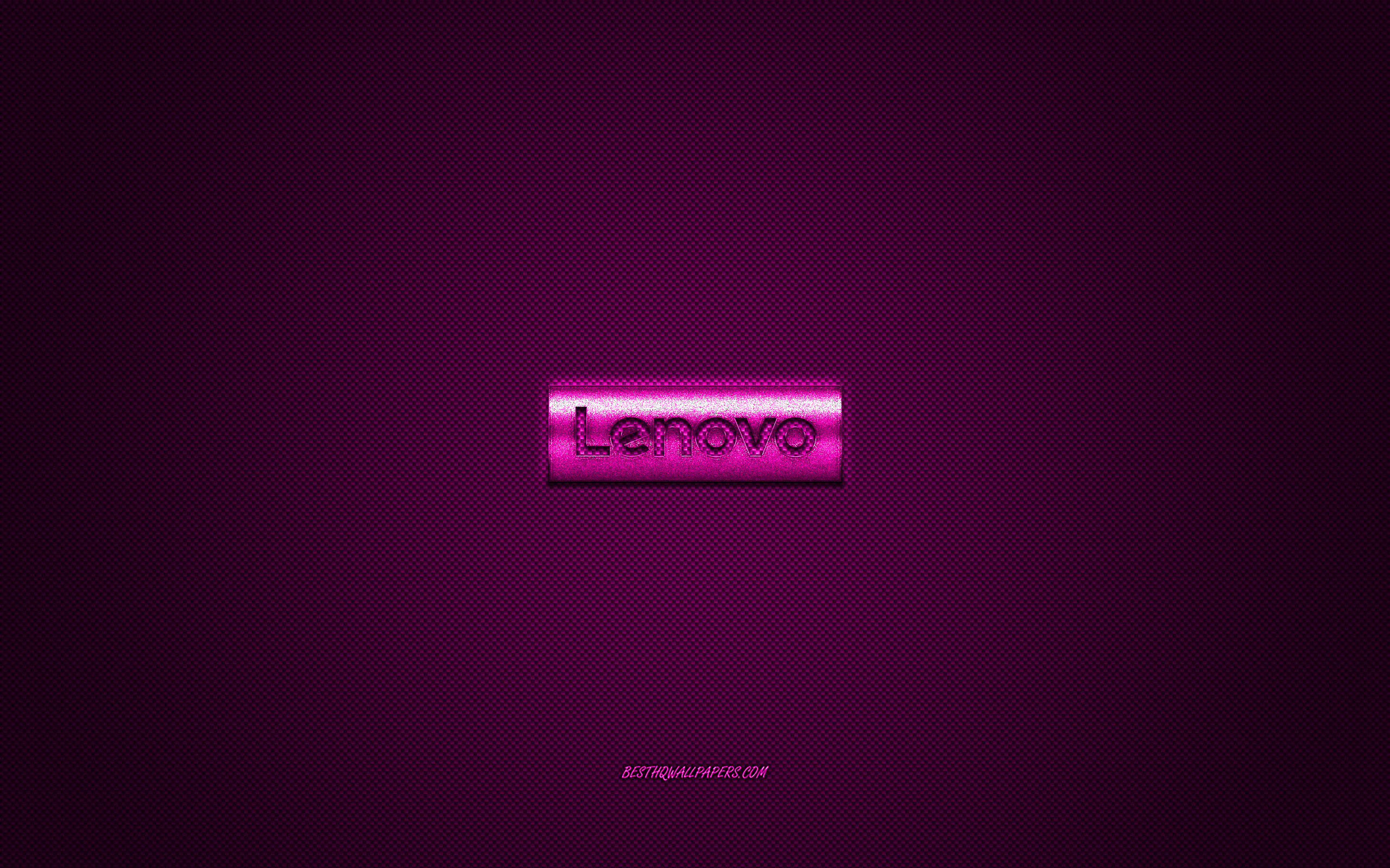Lenovo Logo, Purple Shiny Logo, Lenovo Metal Emblem, - Sfondo Con Scritta Lenovo , HD Wallpaper & Backgrounds