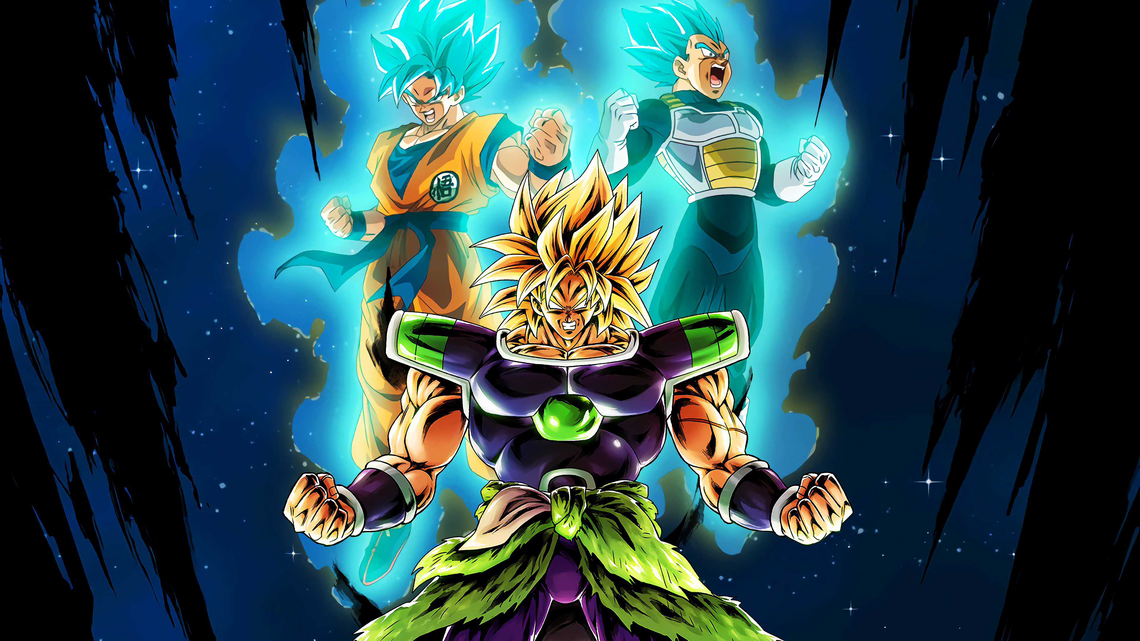 Dragon Ball Super Broly Wallpaper 4k , HD Wallpaper & Backgrounds