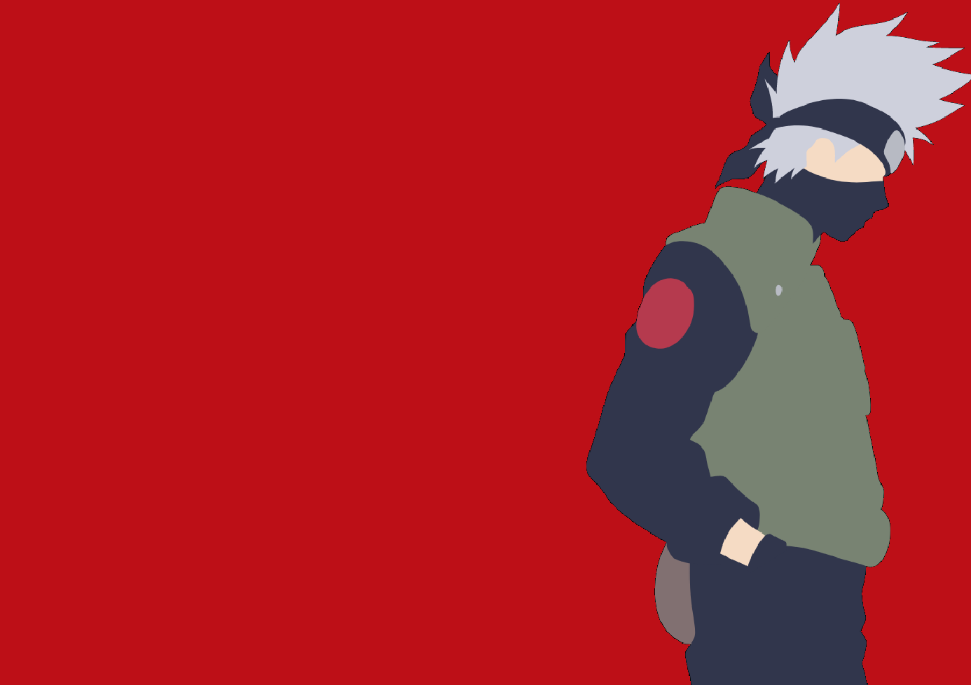 Kakashi Hatake Minimalist , HD Wallpaper & Backgrounds