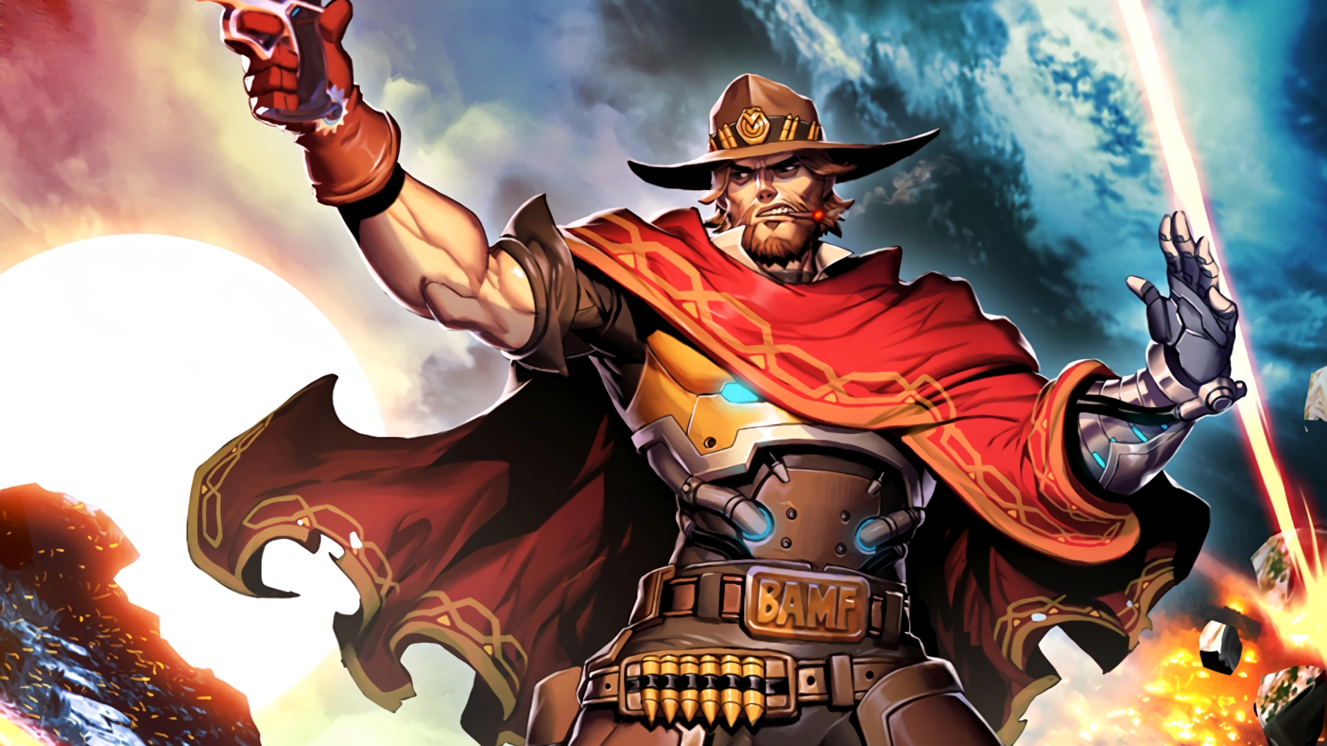 Mccree Backgrounds , HD Wallpaper & Backgrounds