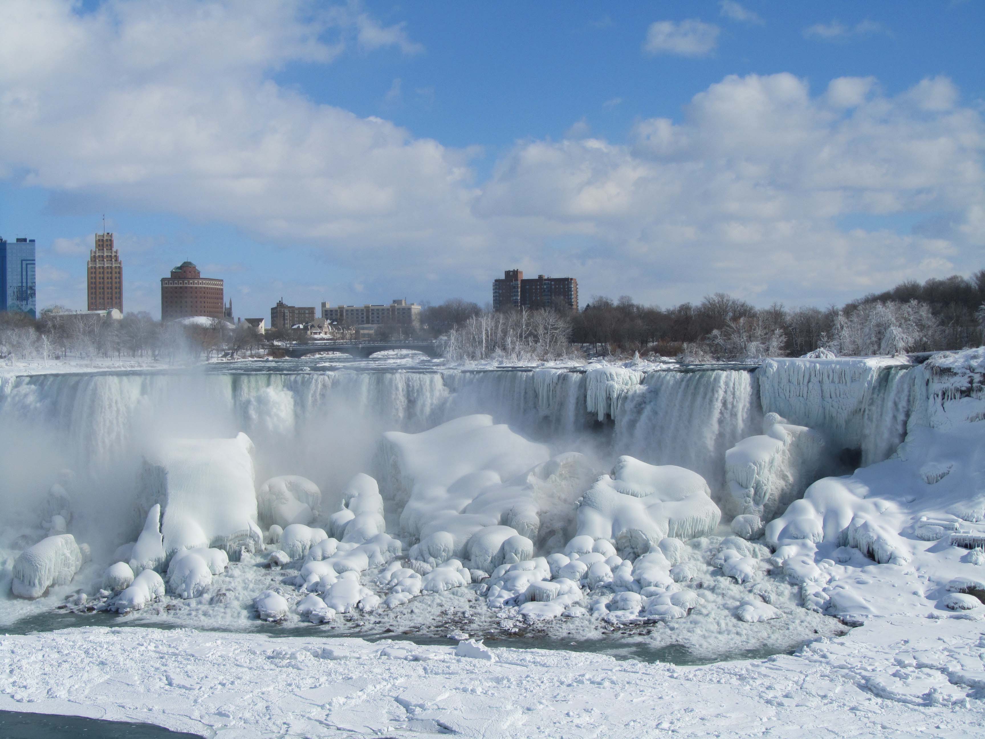 Niagara Falls Frozen , HD Wallpaper & Backgrounds