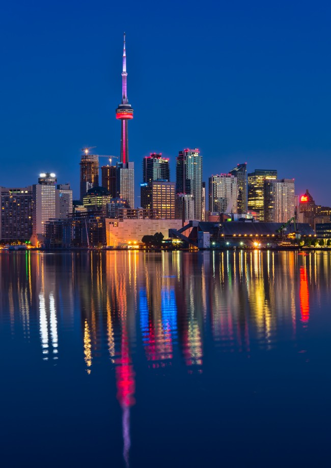 Canada Toronto, Cityscape, Skyscrapers, Reflection, - Toronto Background , HD Wallpaper & Backgrounds