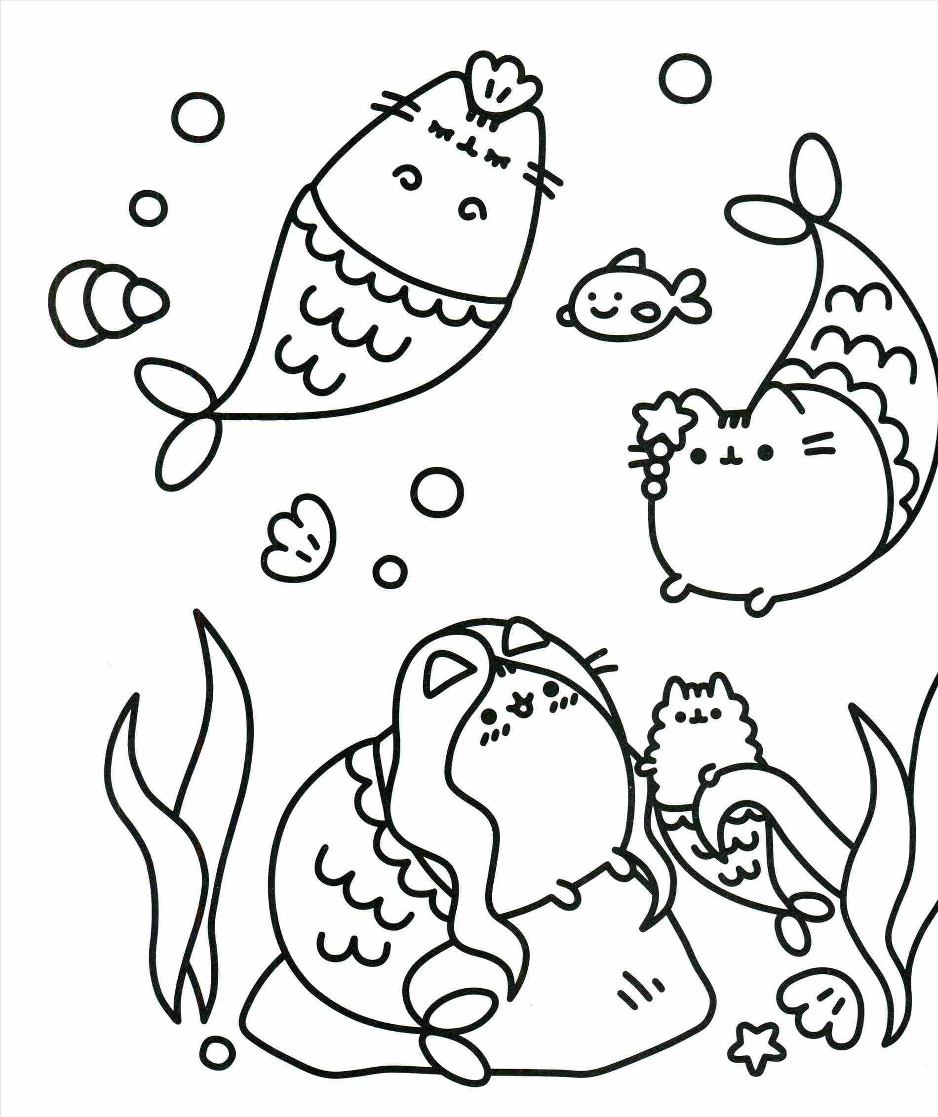 Cute Coloring Pages Pusheen , HD Wallpaper & Backgrounds