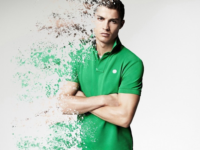 Cristiano Ronaldo Digital Art Wallpaper - Cristiano Ronaldo Casual Pouse , HD Wallpaper & Backgrounds