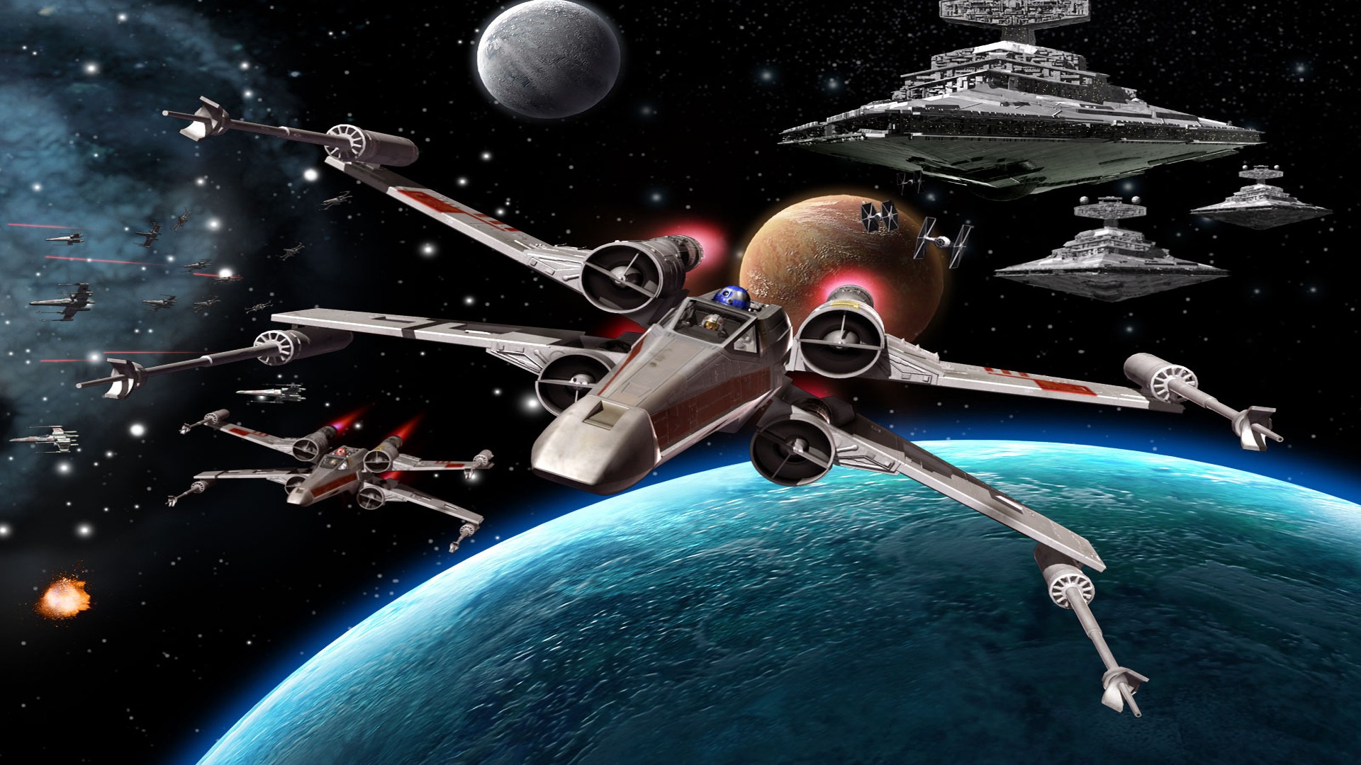 Star Wars Wallpaper 1920x1080 Full Hd , HD Wallpaper & Backgrounds