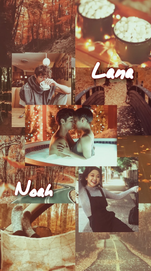 Autumn, Lanacondor And Lana - Aesthetic Lana Condor And Noah Centineo , HD Wallpaper & Backgrounds
