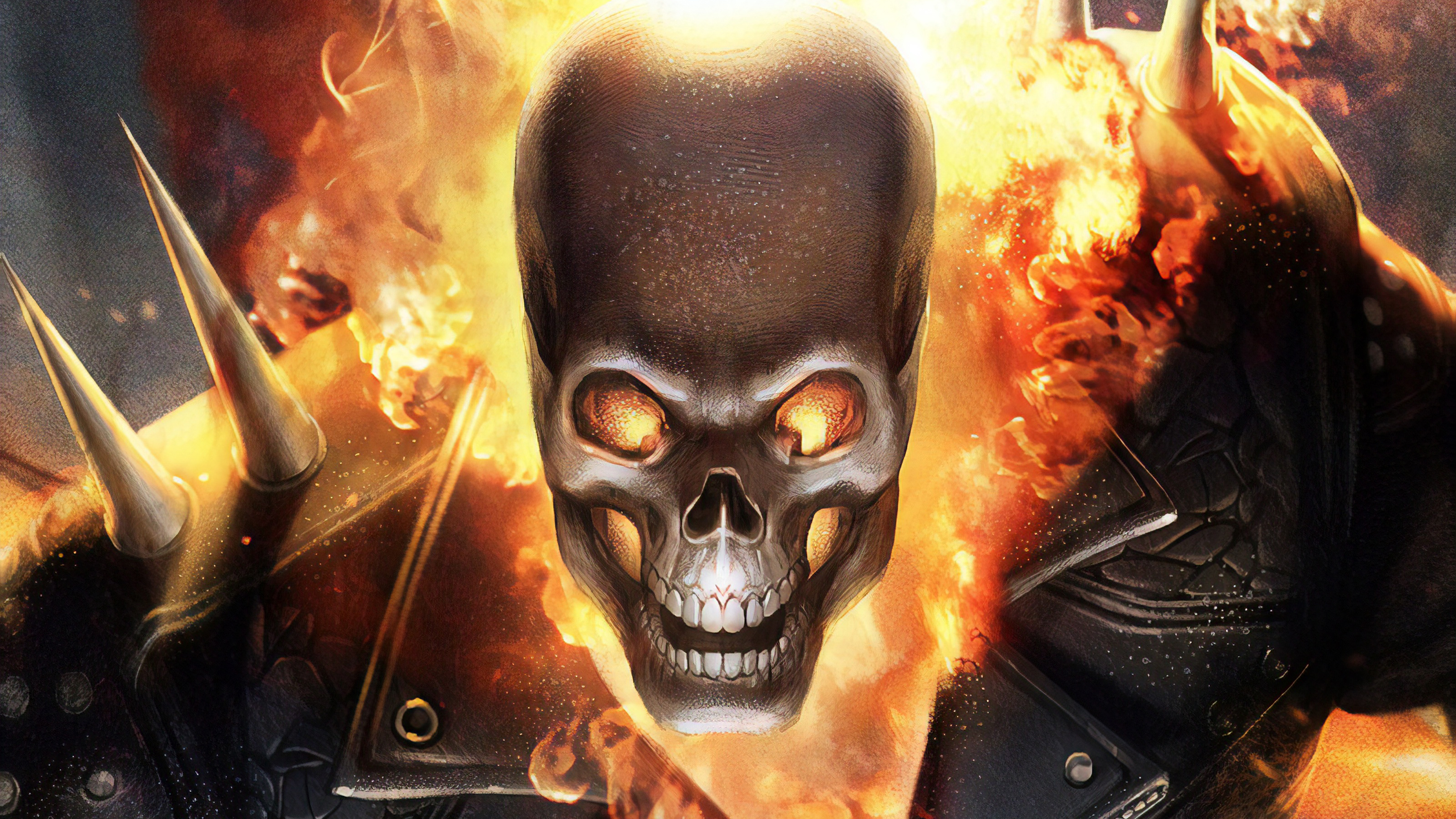 Marvel Tales Ghost Rider , HD Wallpaper & Backgrounds