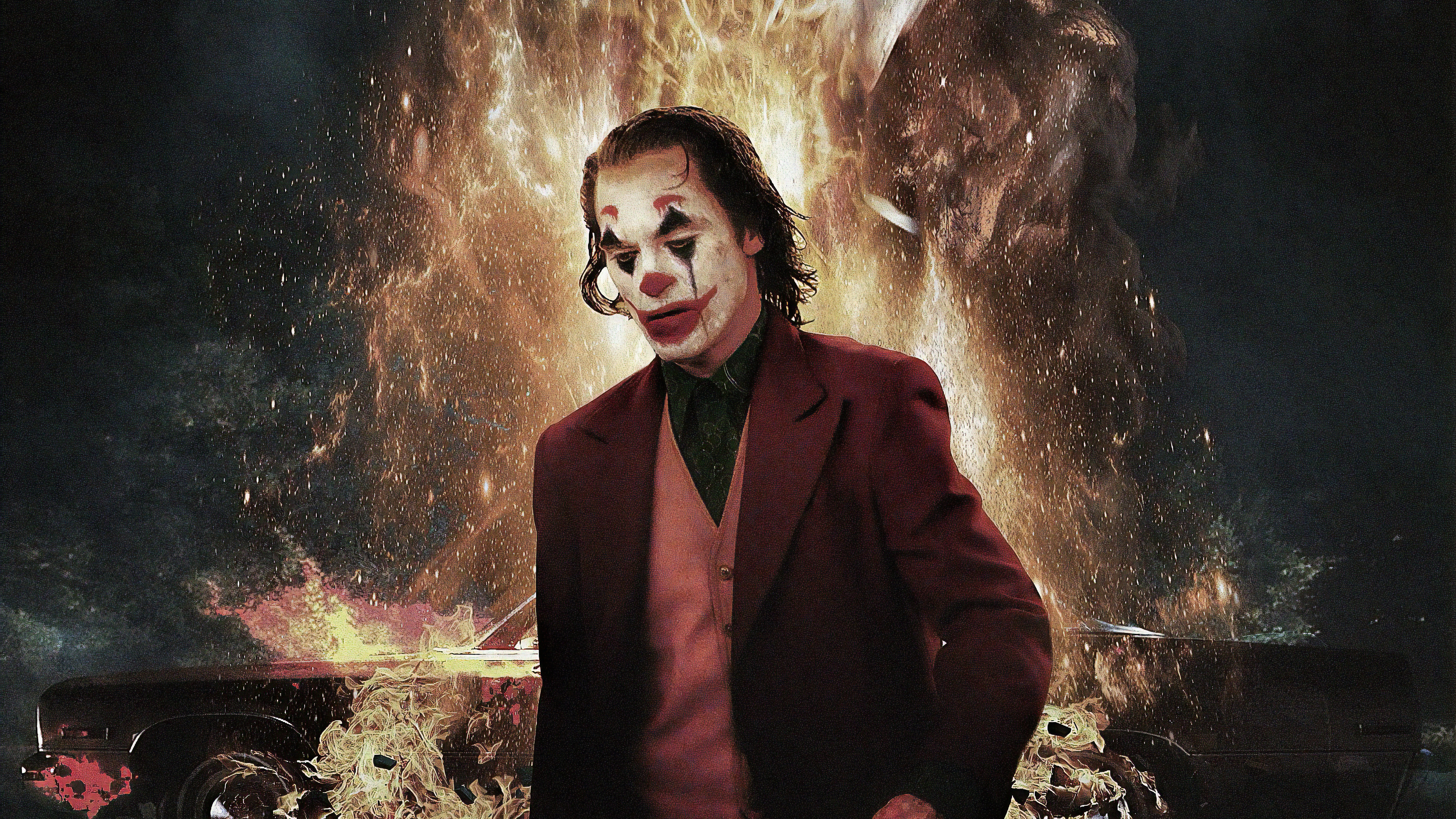 Joker 2019 Movie New - Joker Wallpaper 4k Iphone X , HD Wallpaper & Backgrounds