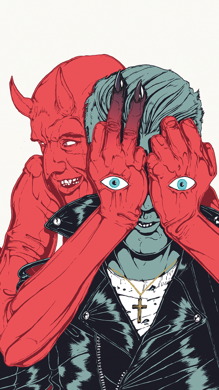 Queens Of The Stone Age Villains , HD Wallpaper & Backgrounds