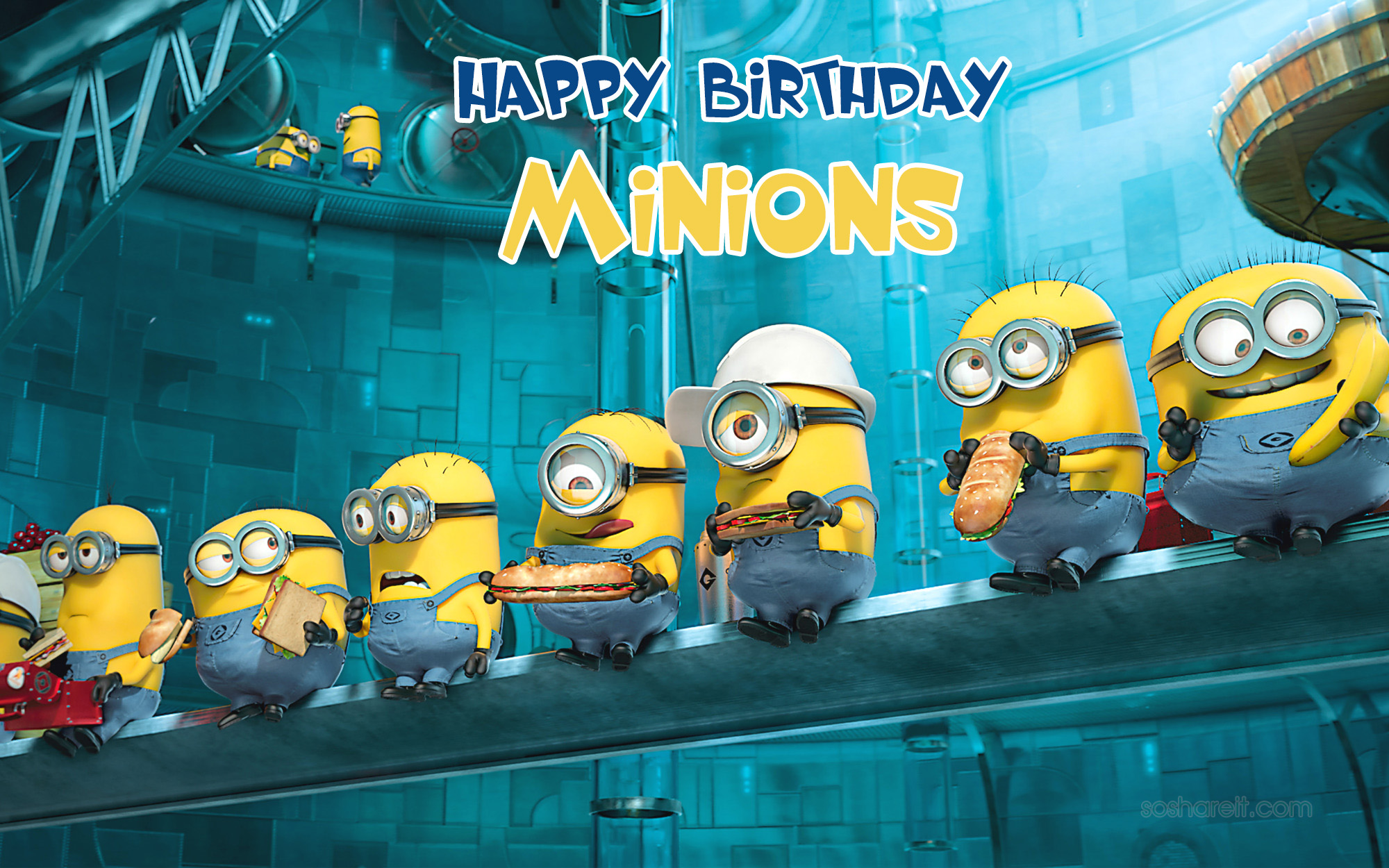 Minions Lunch , HD Wallpaper & Backgrounds