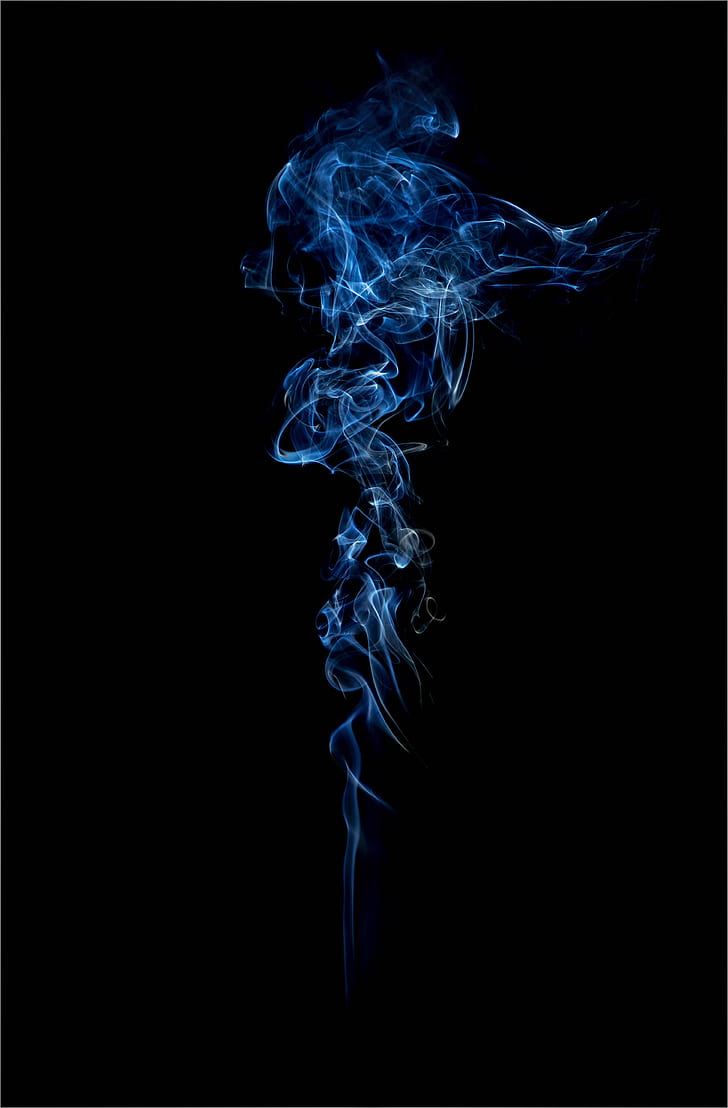 Smoke, Clot, Shroud, Blue, Dark, Hd Wallpaper - Dark Iphone 6 Wallpaper Hd , HD Wallpaper & Backgrounds