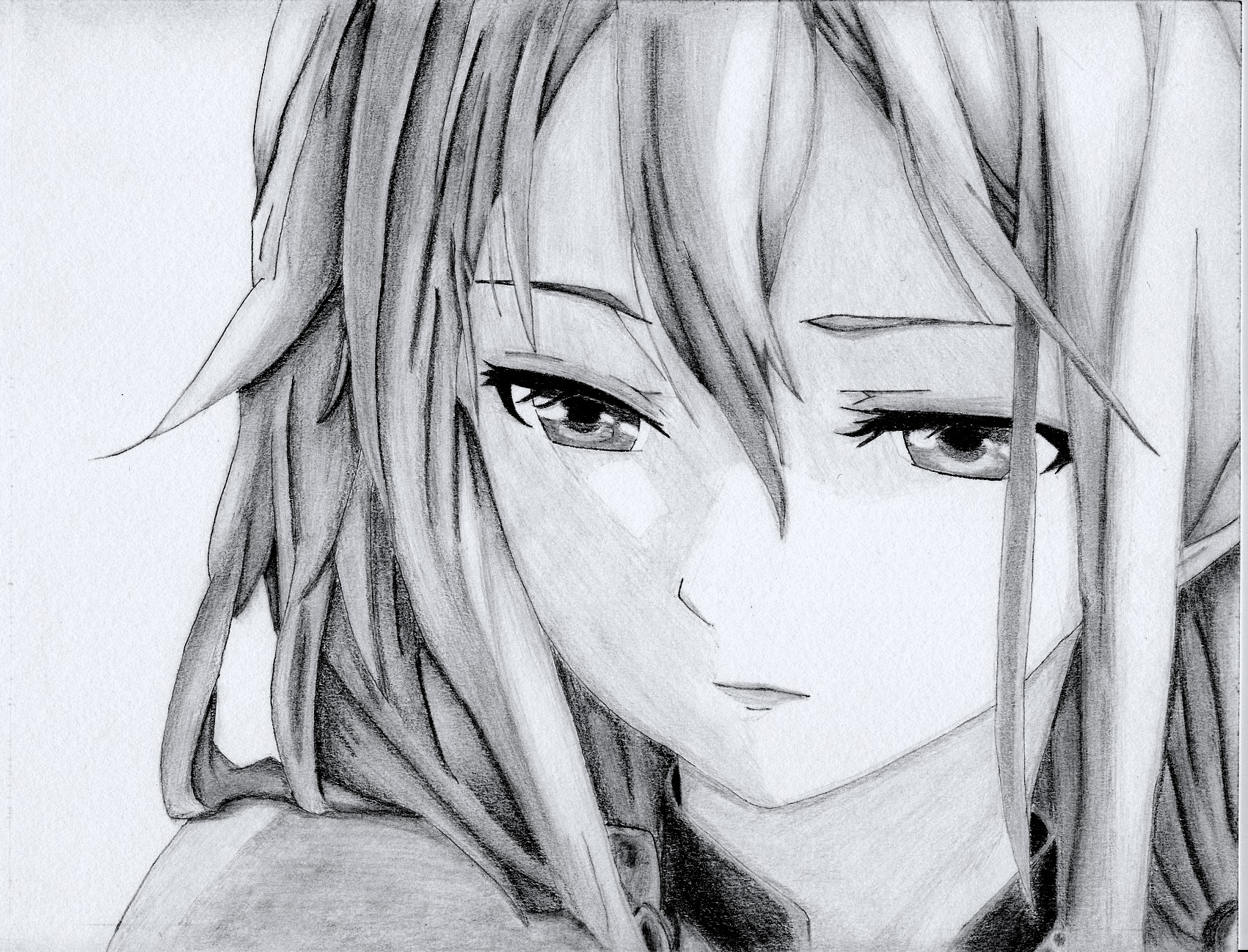 Sad Girl Sketch Wallpaper Sad Girl Animation Sketch - Sketch Sad Anime Drawings , HD Wallpaper & Backgrounds