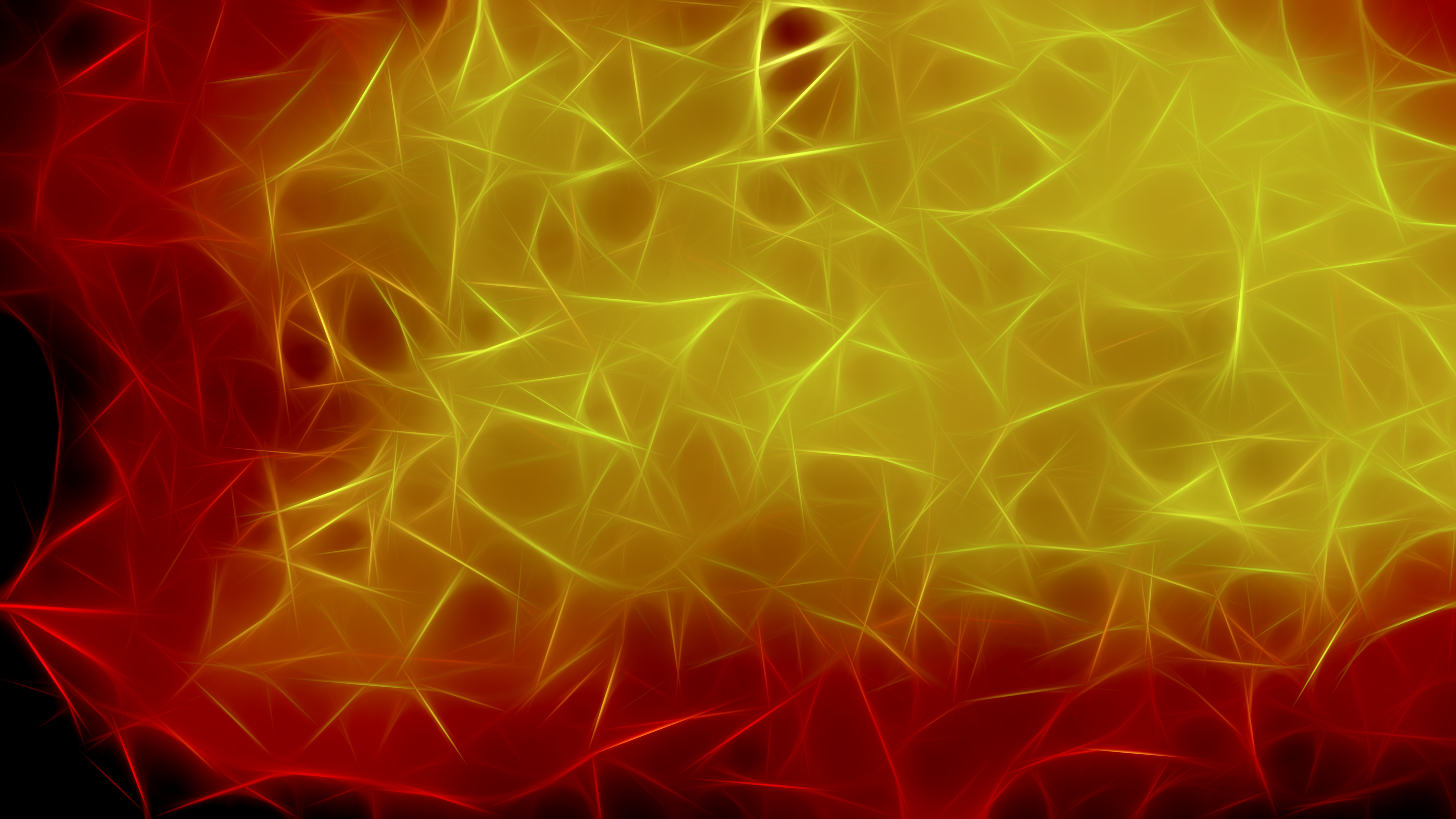 Abstract Black Red And Gold Fractal Wallpaper Image - Light , HD Wallpaper & Backgrounds