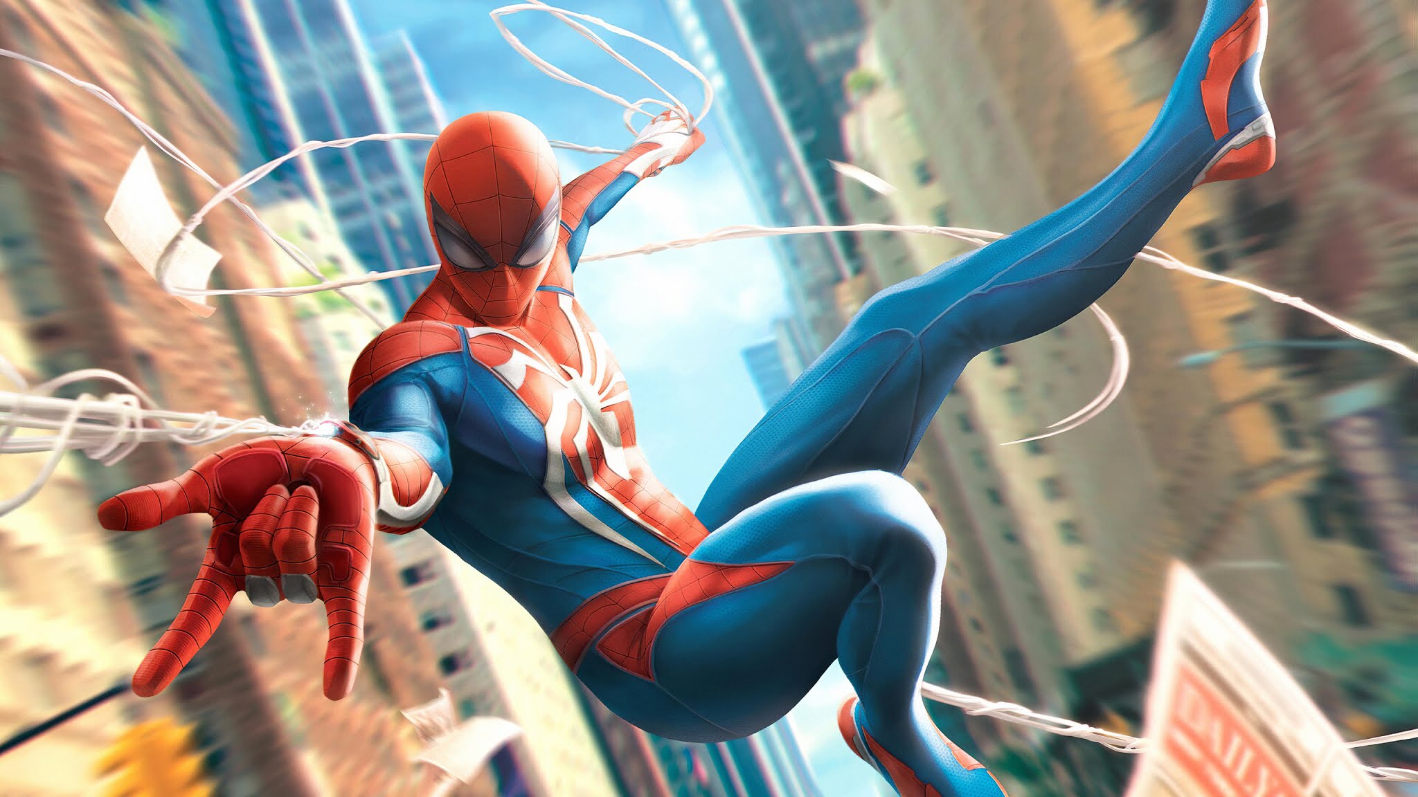 Spiderman, Hd, 4k, Superheroes, Artwork, Digital Art, - Spiderman Wallpaper Hd , HD Wallpaper & Backgrounds