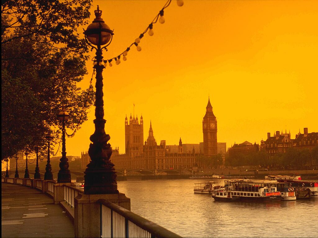River Thames London - Houses Of Parliament , HD Wallpaper & Backgrounds