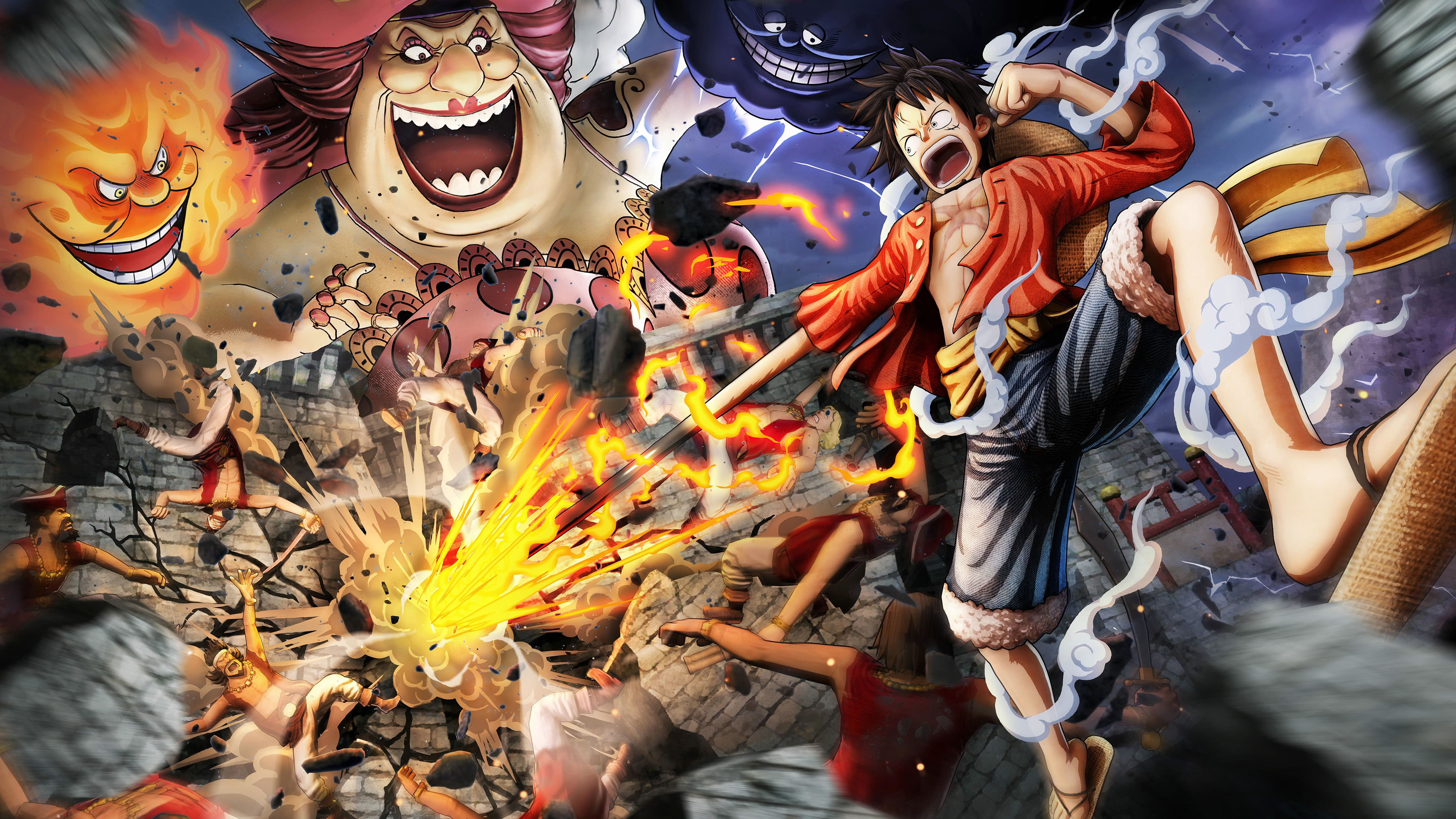 One Piece Pirate Warriors Uhd 4k Wallpaper - One Piece Wallpaper 4k , HD Wallpaper & Backgrounds