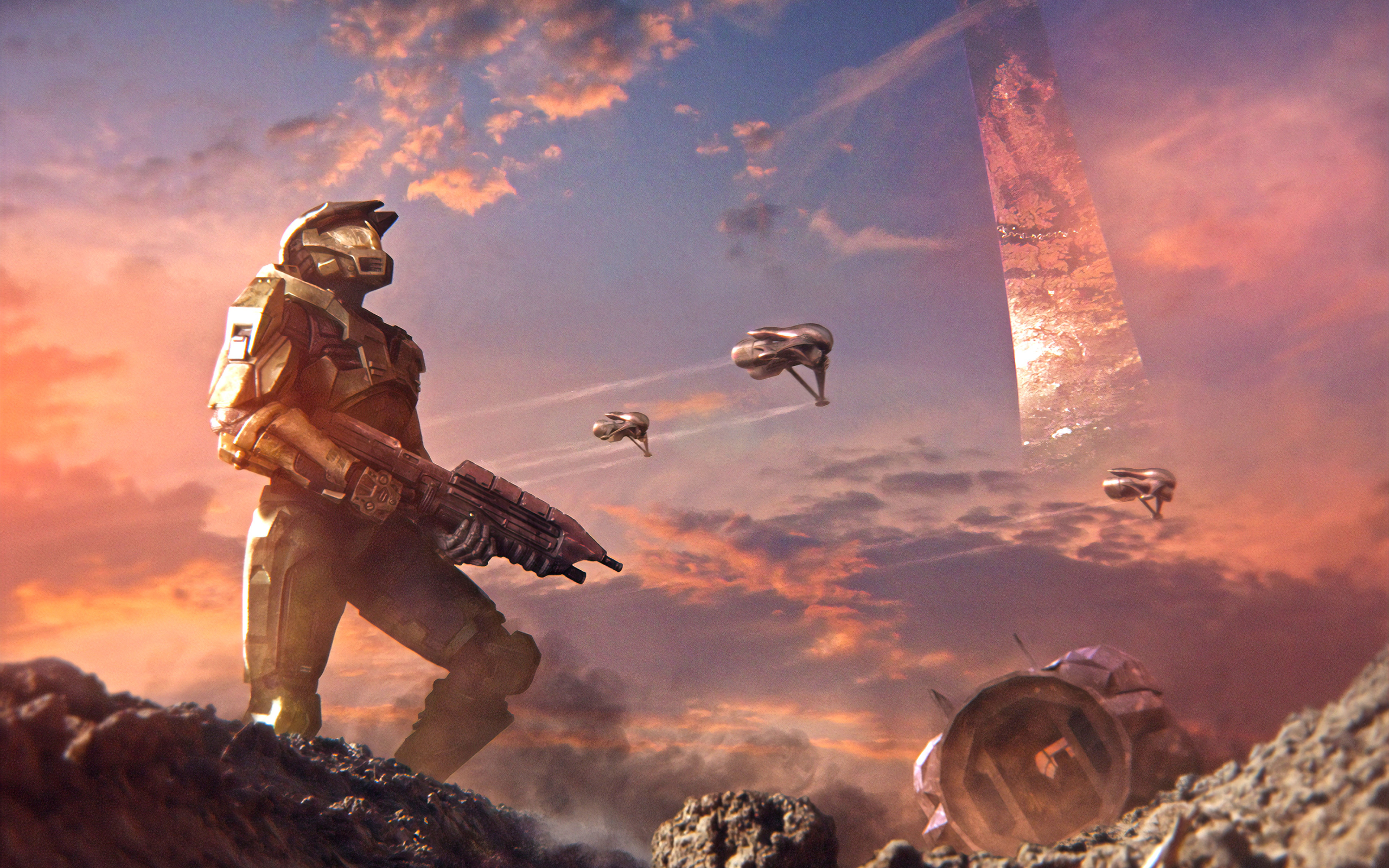 Halo Battle , HD Wallpaper & Backgrounds