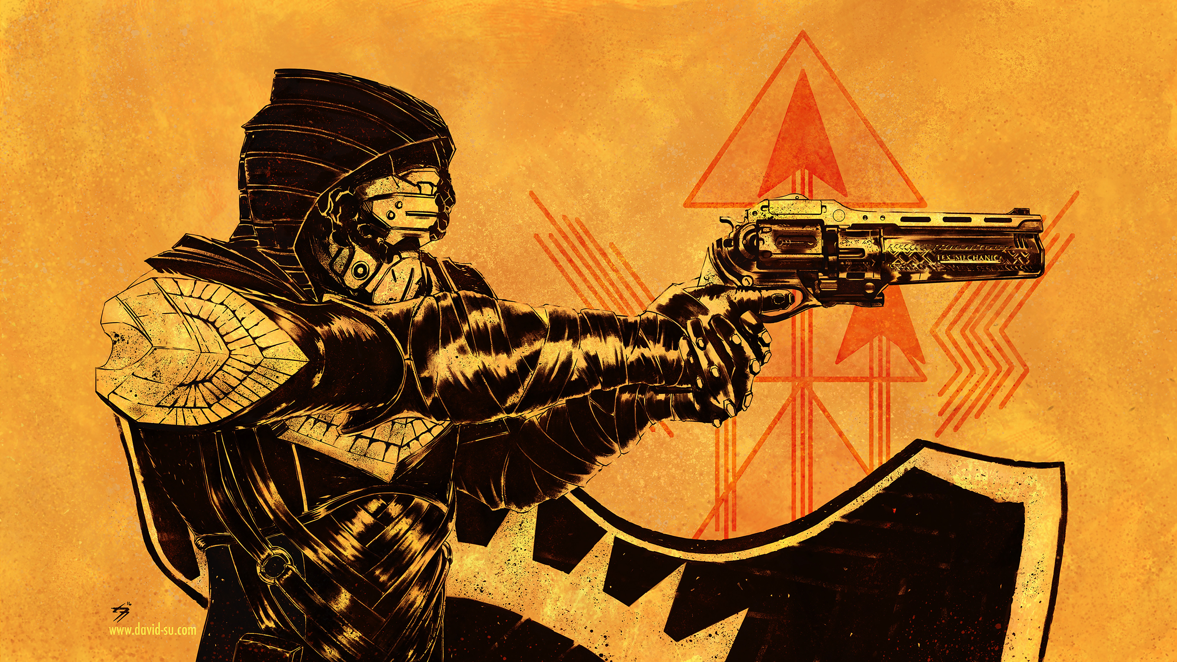 Destiny 2 Golden Gun , HD Wallpaper & Backgrounds