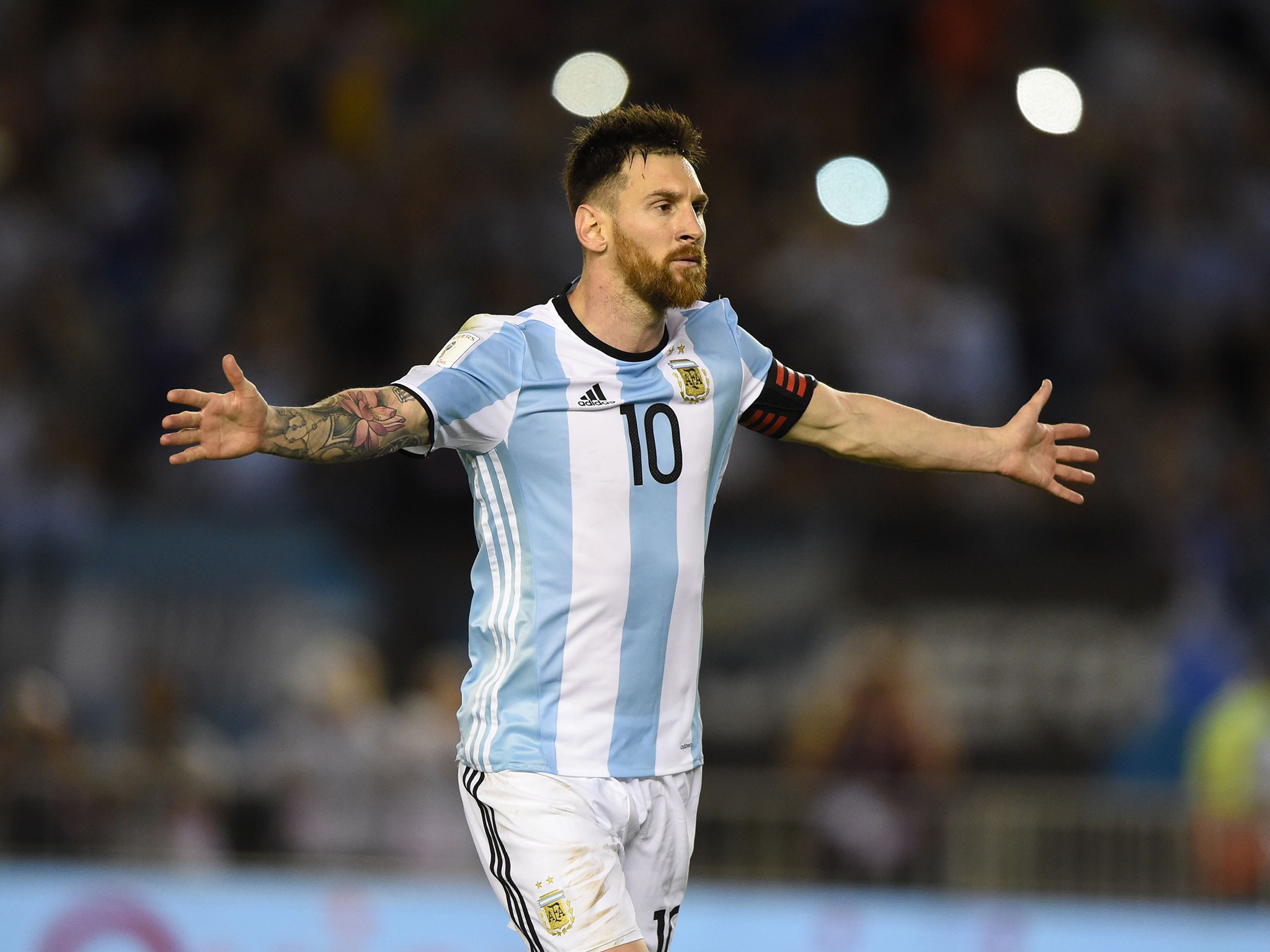 Fbl Wc 2018 Arg Chi Argentina S Lionel 
 Data Src Free - Argentina Messi Picture Download , HD Wallpaper & Backgrounds
