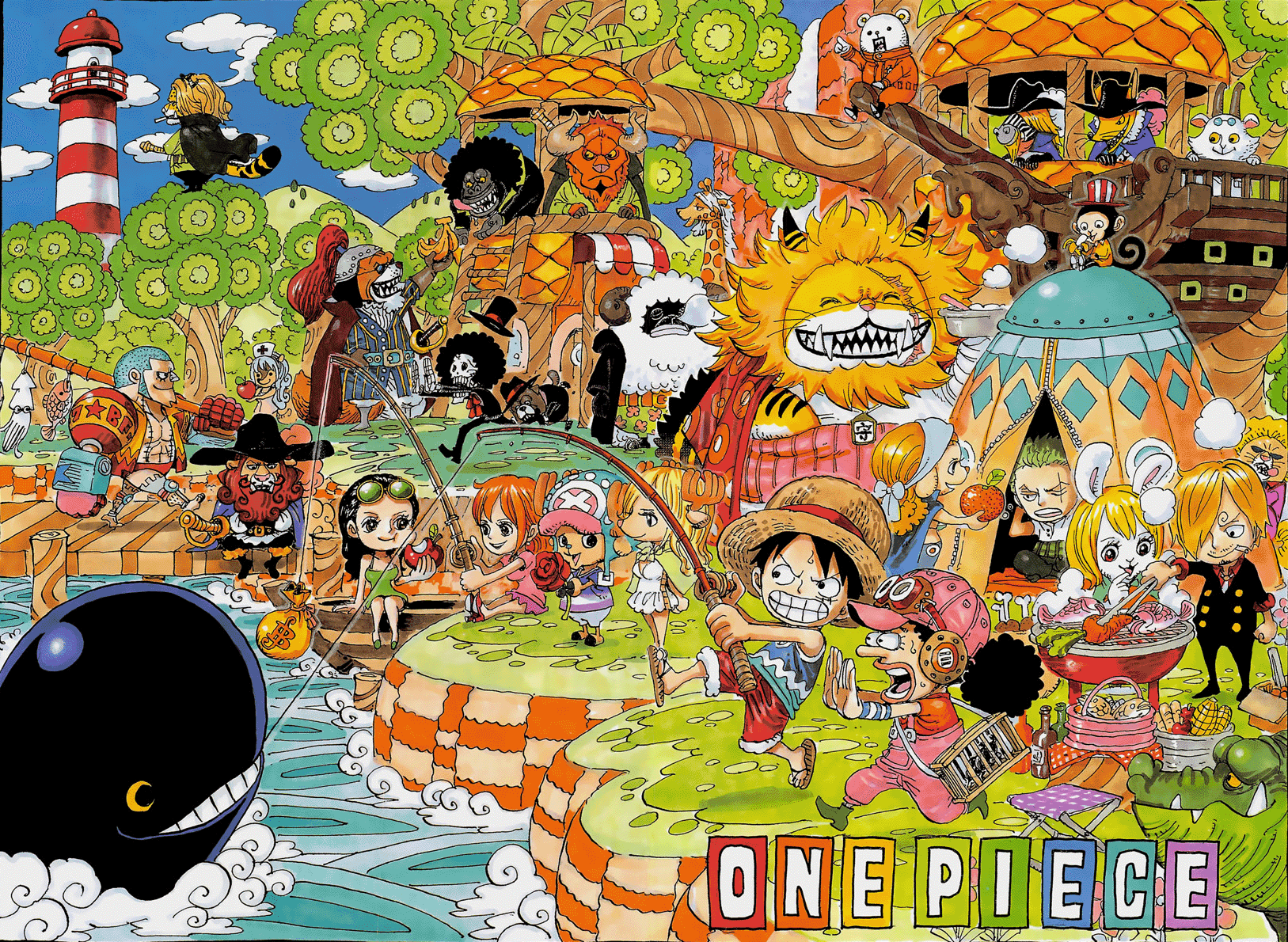 One Piece One Piece Color Spread Carrot 2436871 Hd Wallpaper Backgrounds Download