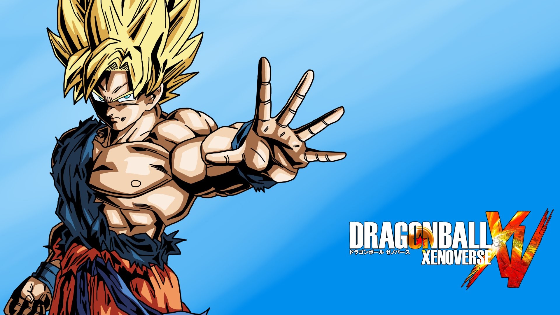 Dragon Ball Z Wallpaper 
 Data-src - Goku Ssj Dragon Ball Xenoverse , HD Wallpaper & Backgrounds