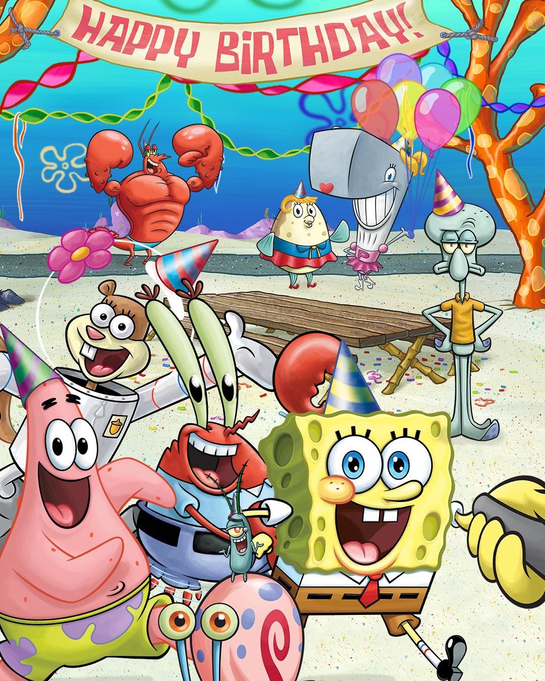 Spongebob Squarepants 20th Anniversary (2437779) HD Wallpaper