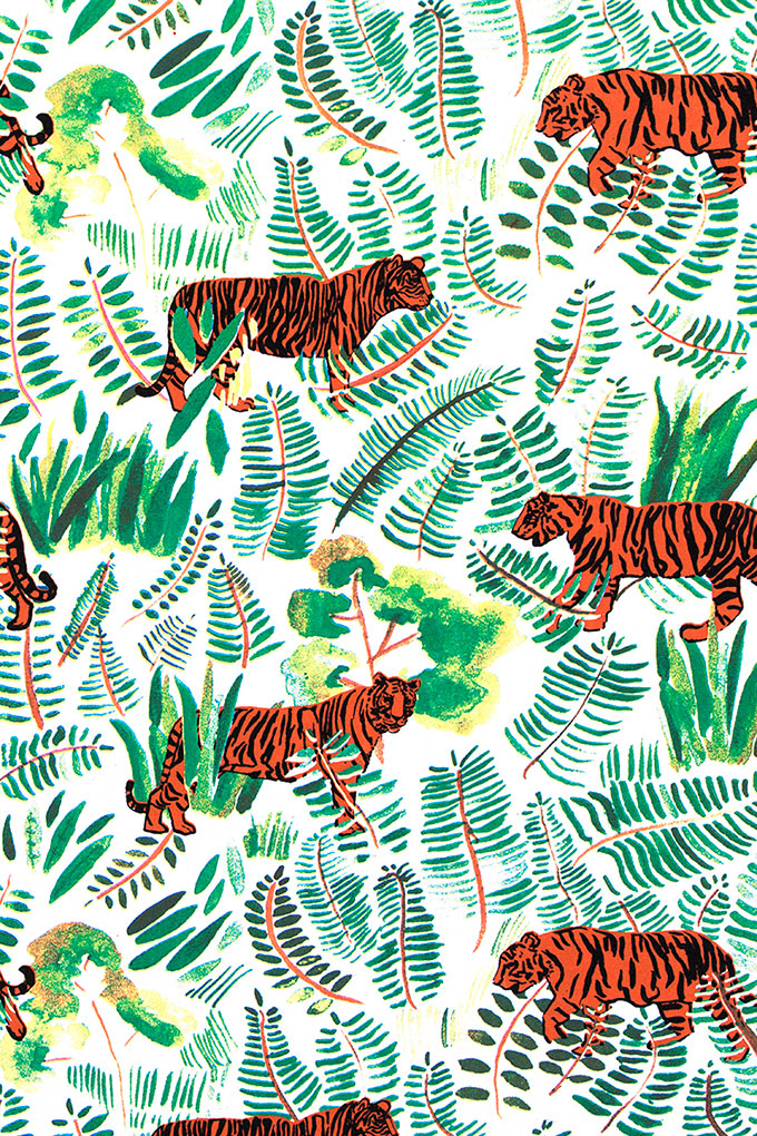 Tiger Pattern , HD Wallpaper & Backgrounds
