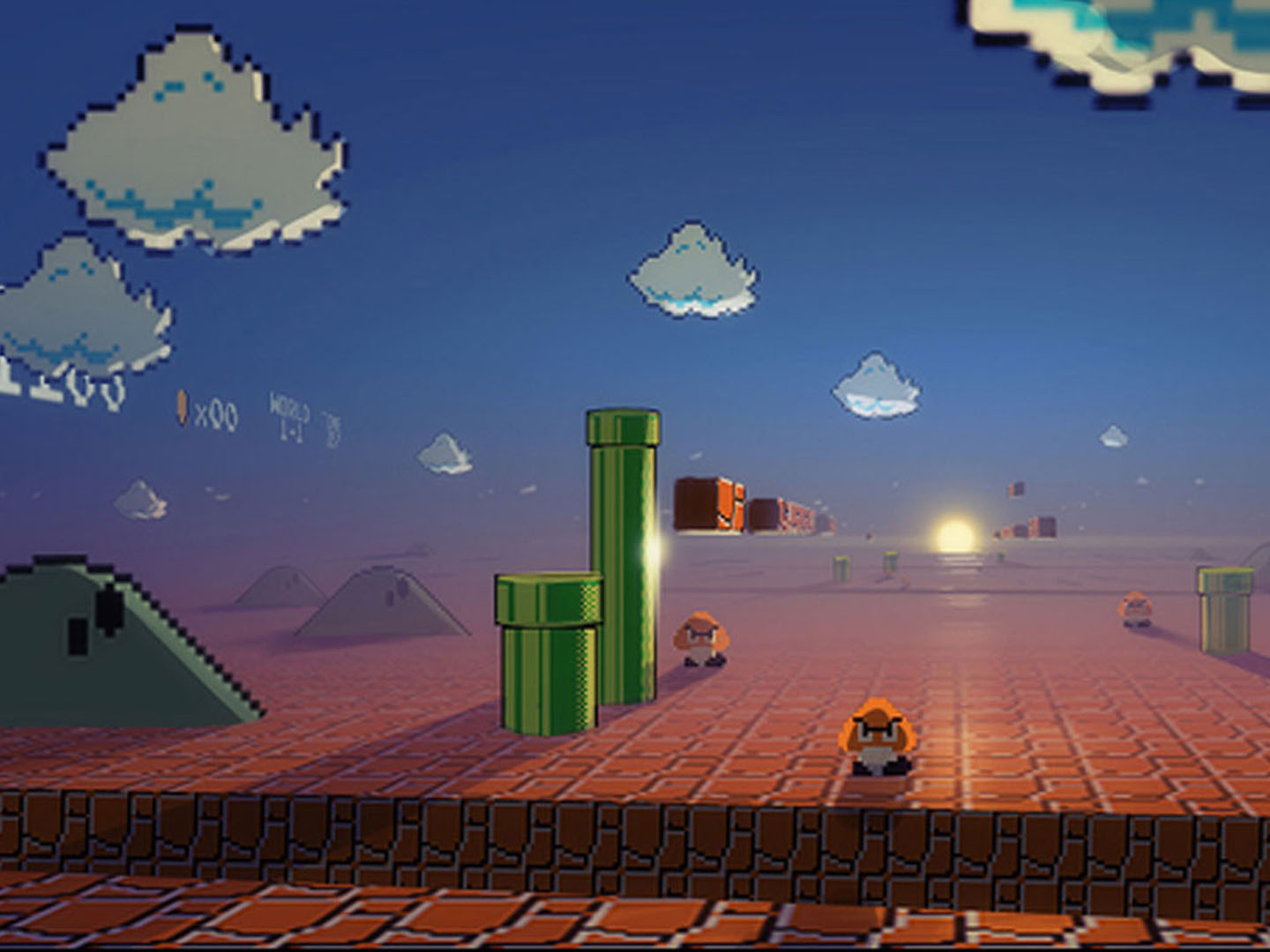 Super Mario Bros 3d - Super Mario Bros , HD Wallpaper & Backgrounds