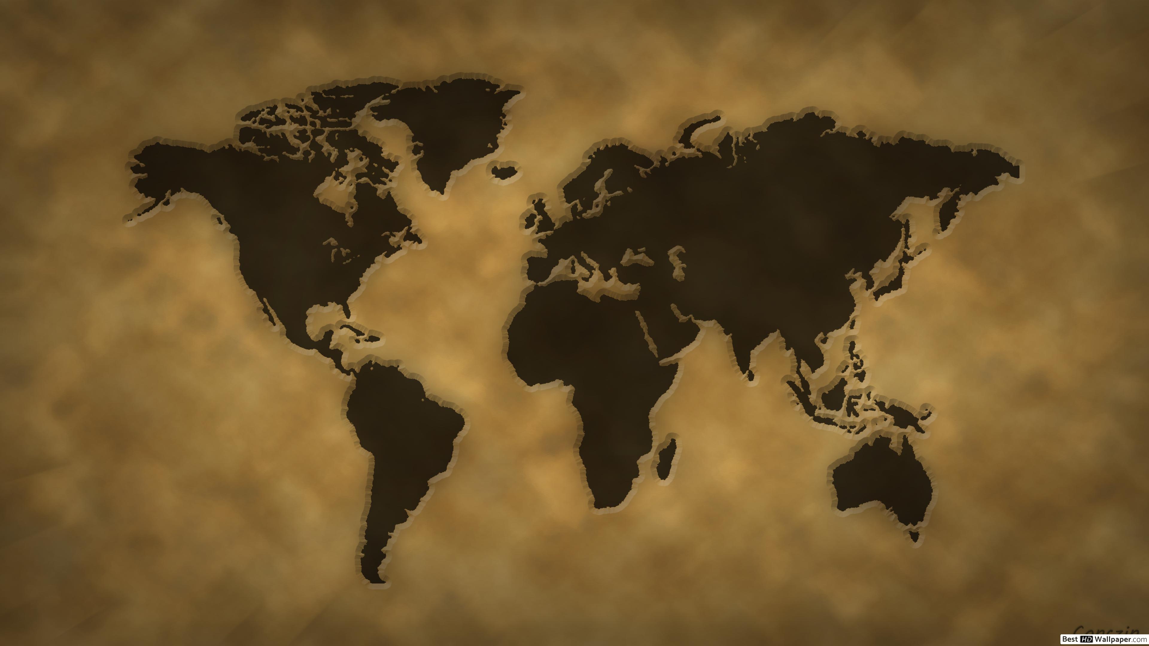 World Maps Simple , HD Wallpaper & Backgrounds