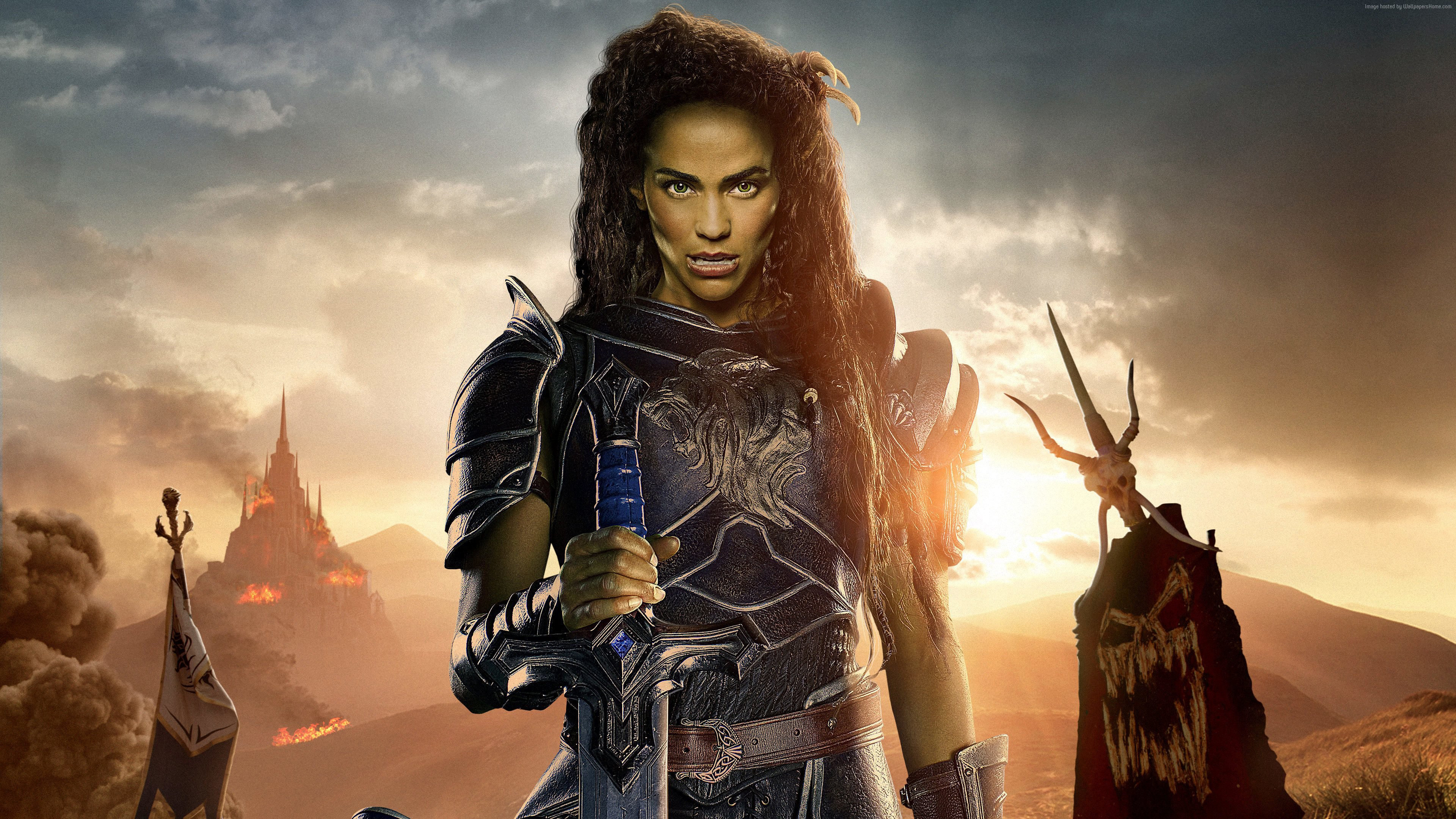 Best Warcraft Movie Wallpaper Id - Ganora Warcraft , HD Wallpaper & Backgrounds
