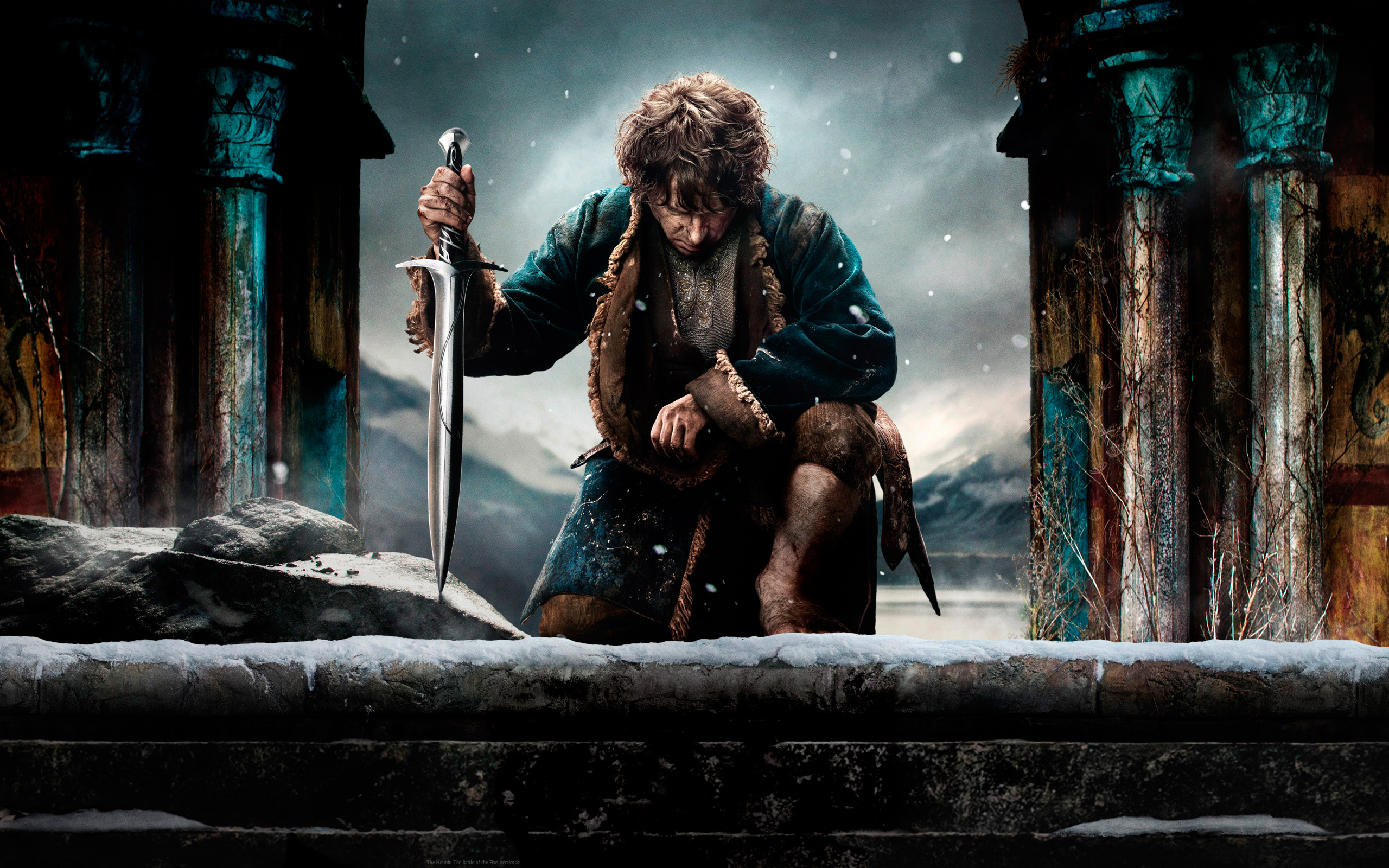 The Hobbit The Battle Of The Five Armies Movie Wallpaper - Hobbit Wallpaper 4k , HD Wallpaper & Backgrounds