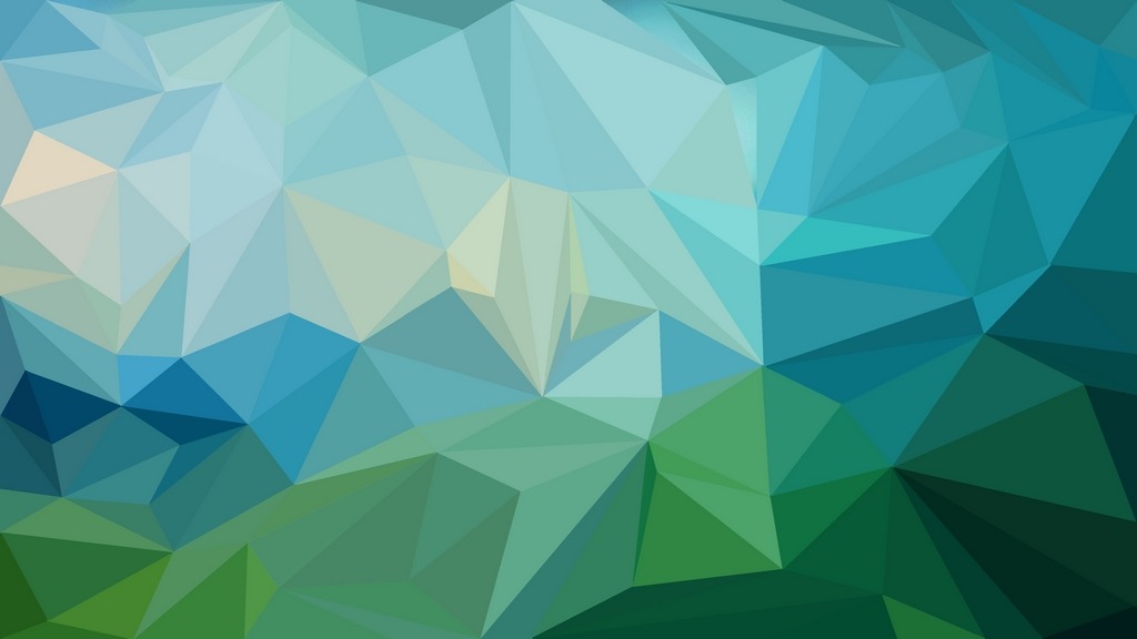 Green Blue Polygon Background , HD Wallpaper & Backgrounds