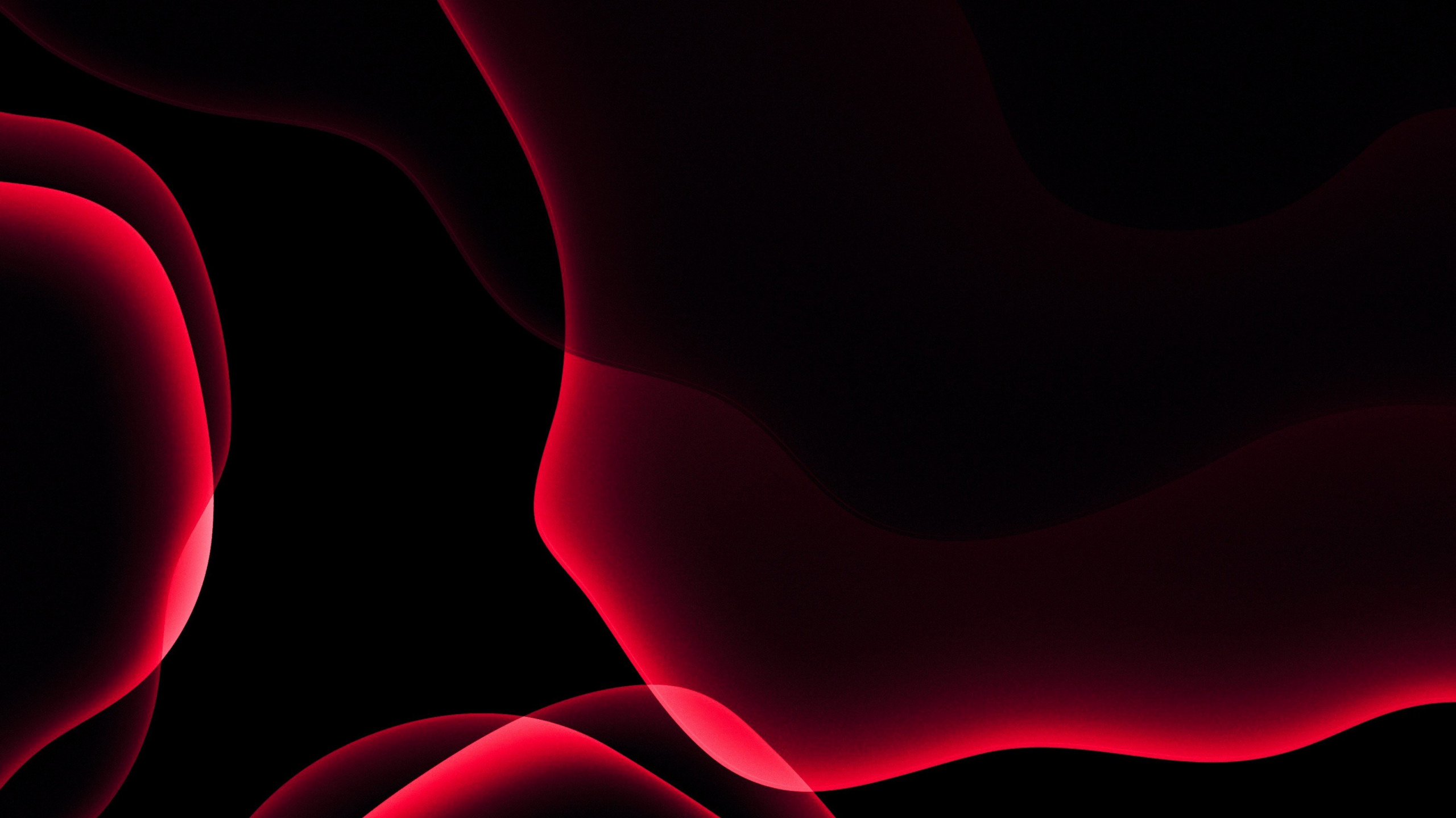 Ios 13 Red Abstract Wallpaper - Ios 13 Wallpaper Hd 4k , HD Wallpaper & Backgrounds