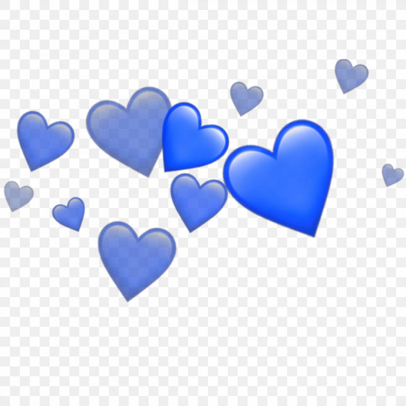 Heart Emoji Image Desktop Wallpaper, Png, 2289x2289px, - Blue Heart Emojis Transparent , HD Wallpaper & Backgrounds