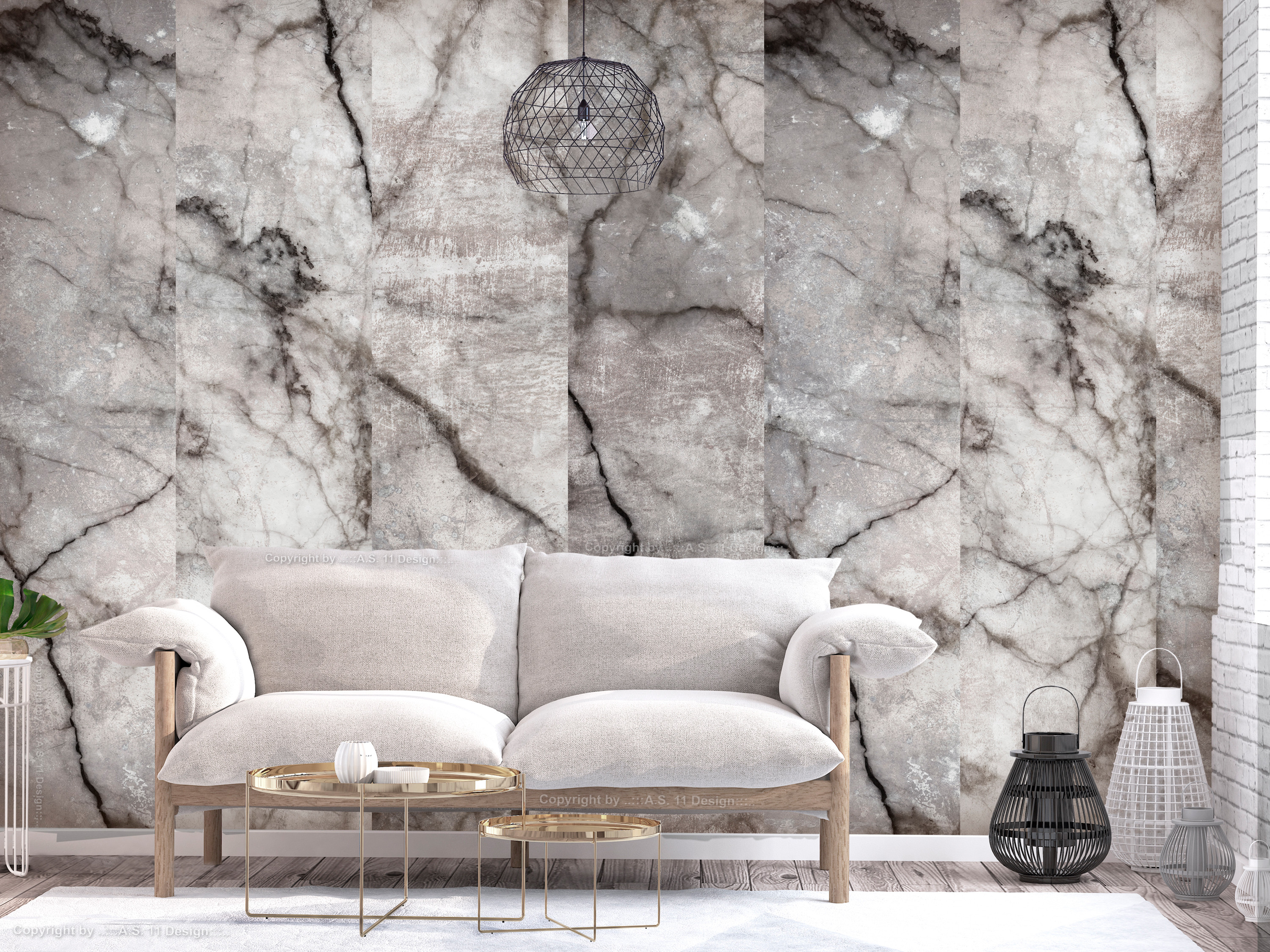 Modern Wallpaper Magma Grey Marble - Tapeta Nowoczesna , HD Wallpaper & Backgrounds