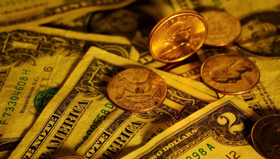 Coins, Money, Gold Desktop Background - Dollar Gold Coins Wallpaper Hd , HD Wallpaper & Backgrounds