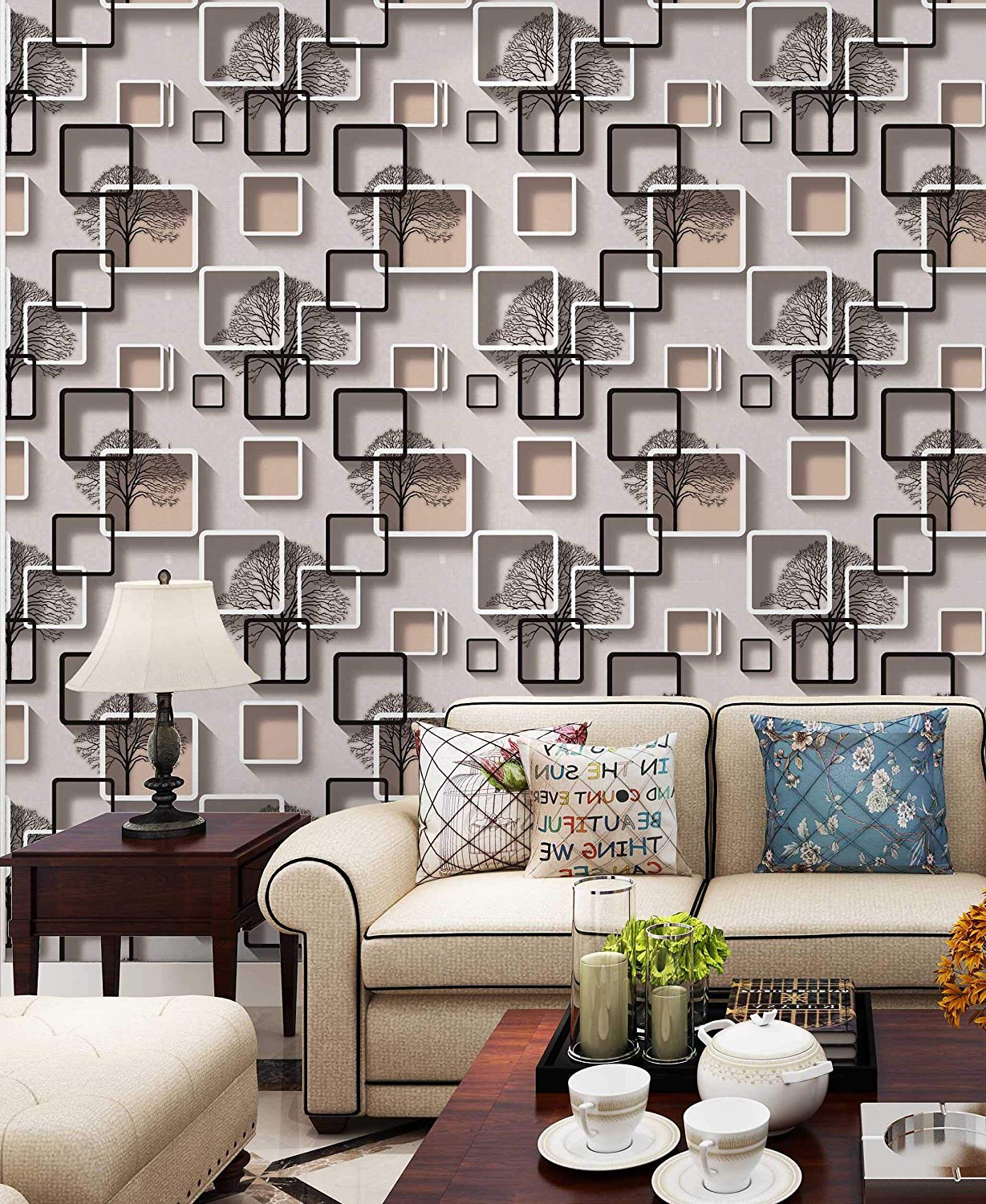White 3d Design Diamond Cut Pattern Latest Design Wallpaper - Latest 3d Wallpaper For Walls , HD Wallpaper & Backgrounds