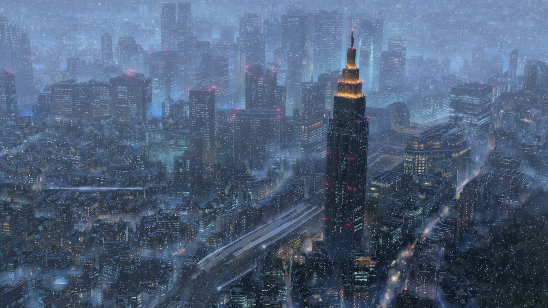 #kimi No Na Wa, #cityscape, #your Name, #building, - Makoto Shinkai Wallpaper 4k , HD Wallpaper & Backgrounds