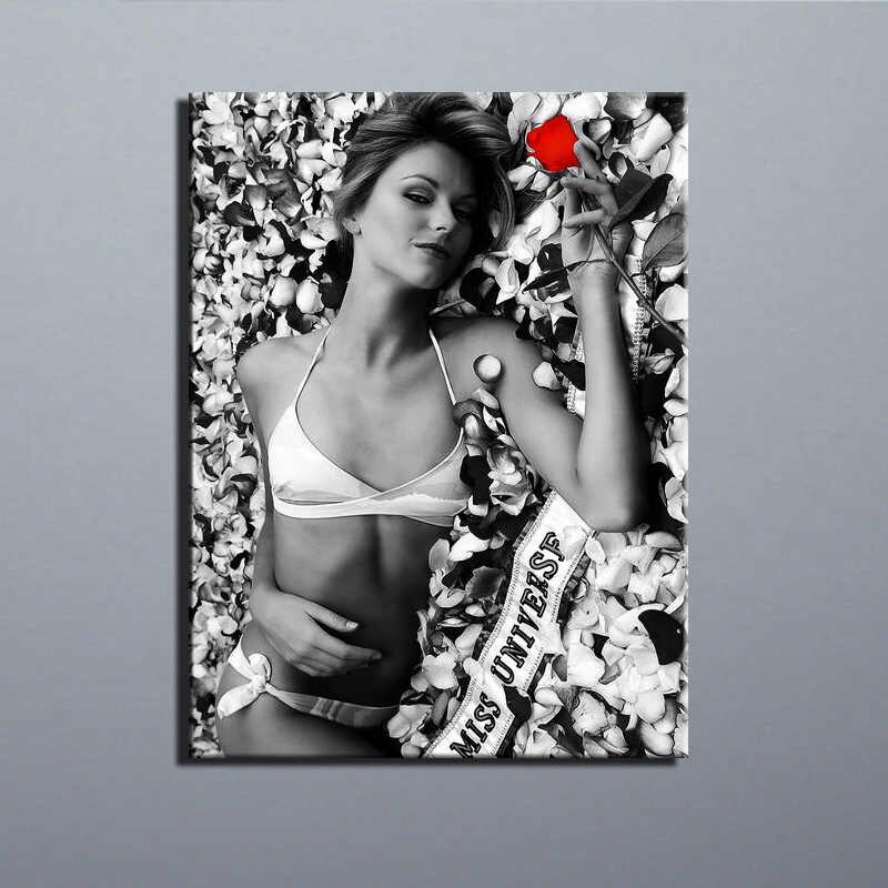 Hot Sexy Open Photos B F Wallpaper Wall Art Painting - Girl , HD Wallpaper & Backgrounds