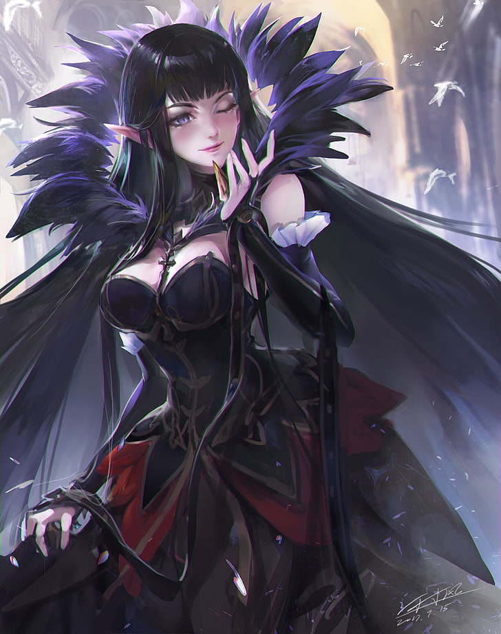 Purple Haired Female Anime Character, Fate Series, - Assassin Of Red , HD Wallpaper & Backgrounds