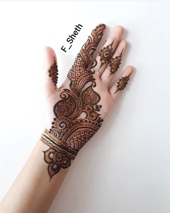 Mehndi Dizain Free Pics Download - Front Hand Mehndi Design , HD Wallpaper & Backgrounds